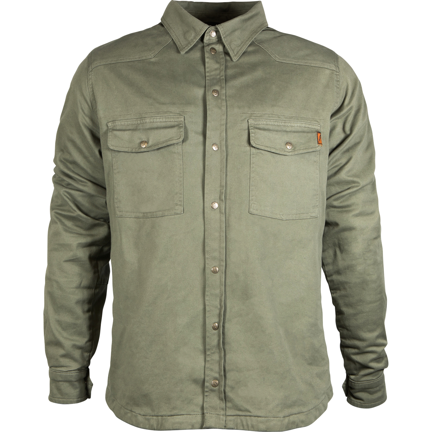 John Doe Motoshirt Hemd olive XS - Motorradbekleidung - Chopper Motorradbekleidung