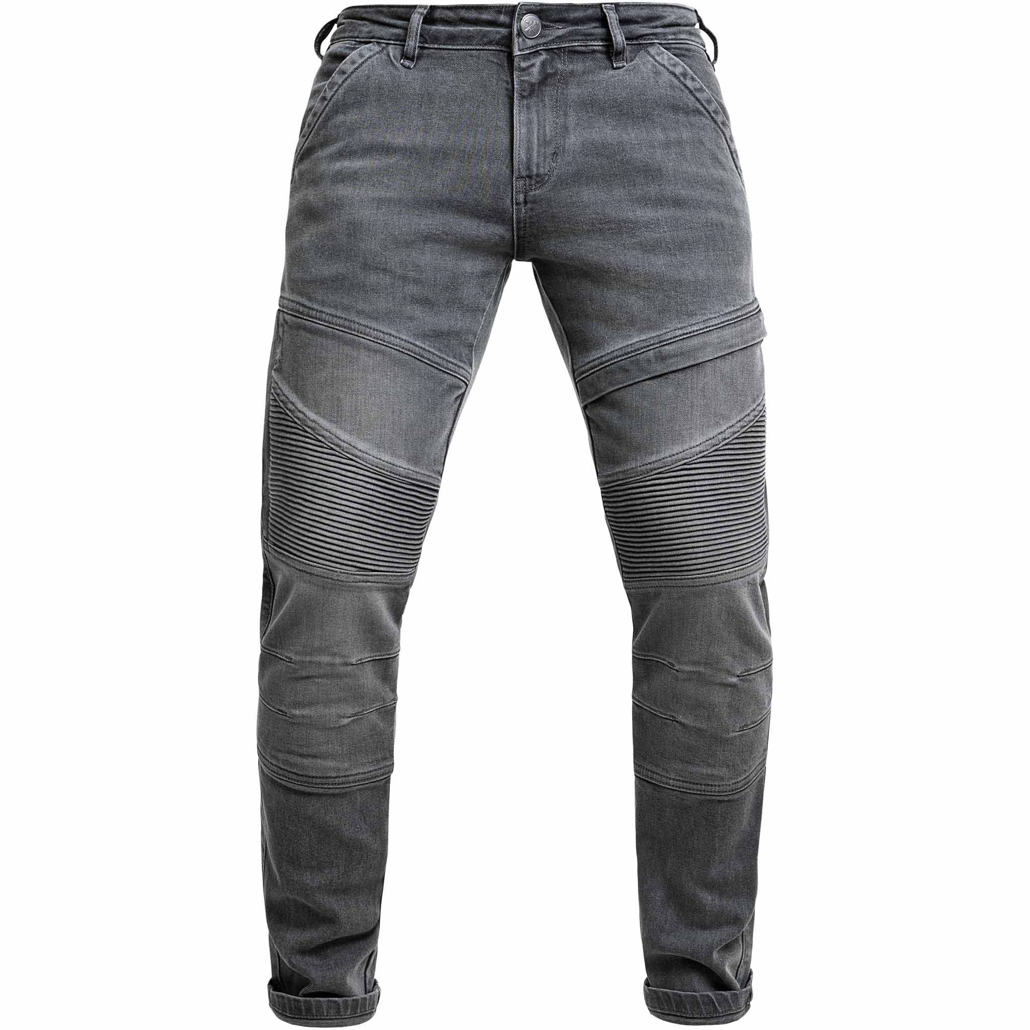 John Doe Rebel Mono Jeanshose grau 28/32 - Motorradbekleidung - Motorradhosen
