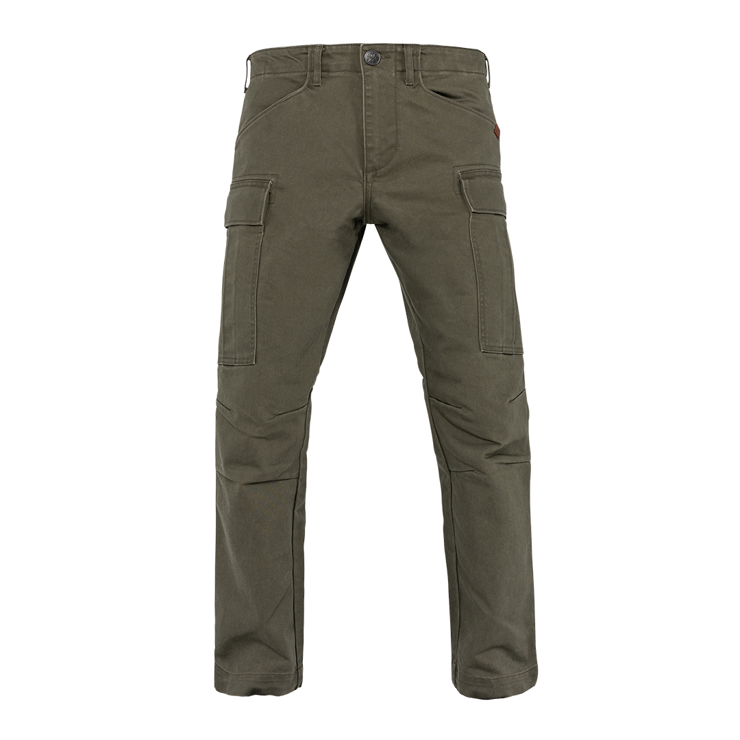 John Doe Regular Cargo Mono Motorradhose olive 38/32 - Motorradbekleidung - Touring Motorradbekleidung