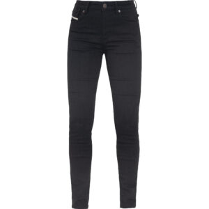 John Doe Ruby Mono Damen Jeanshose schwarz 36/32 - Motorradbekleidung - Motorradhosen