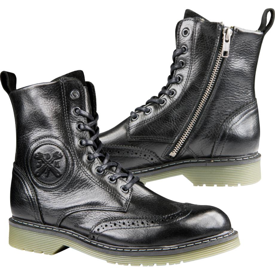 John Doe Sixty Budapest Damen Stiefel schwarz 41 - Motorradbekleidung - Motorradstiefel & Motorradschuhe