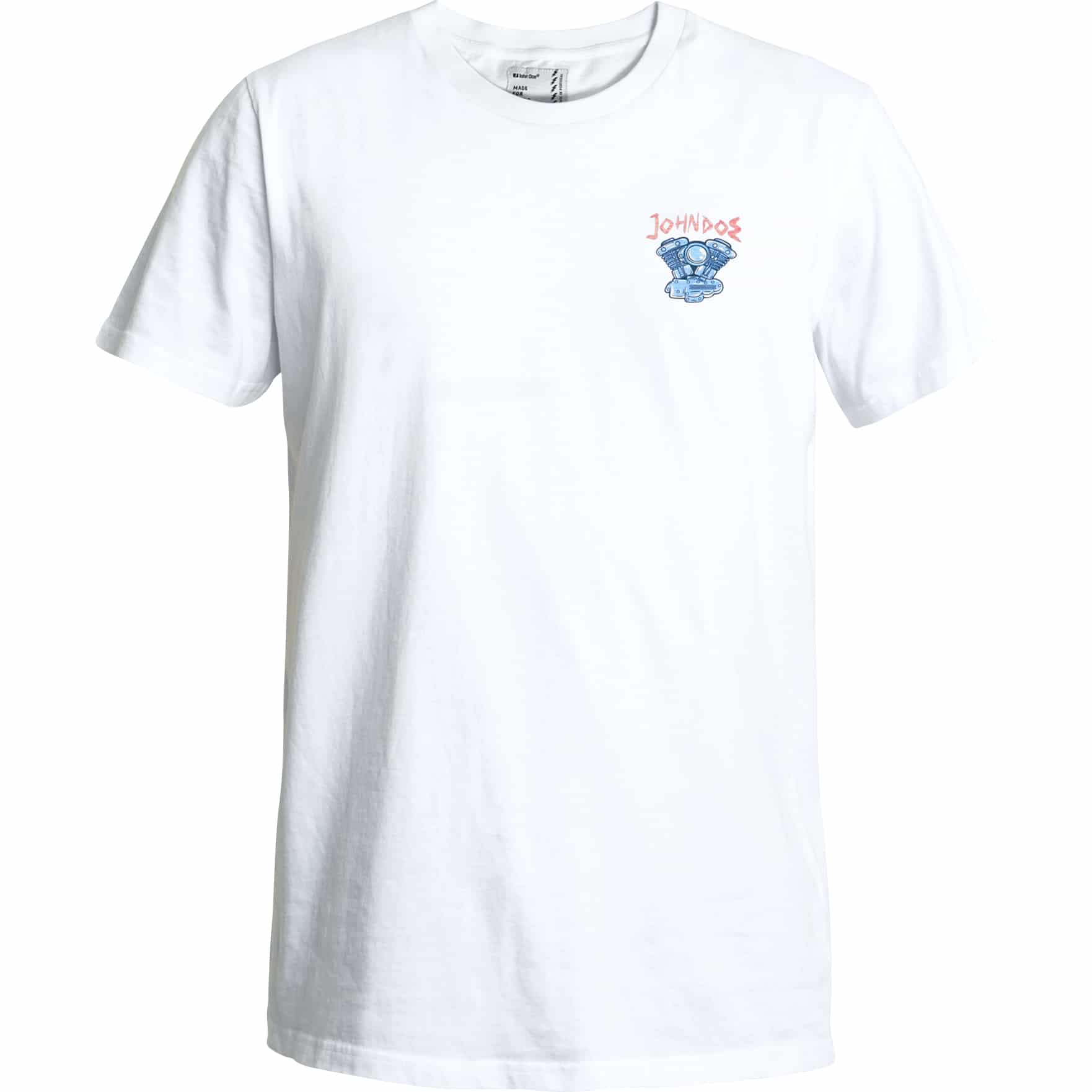 John Doe T-Shirt Eagle weiß L - Motorradbekleidung - Freizeitbekleidung