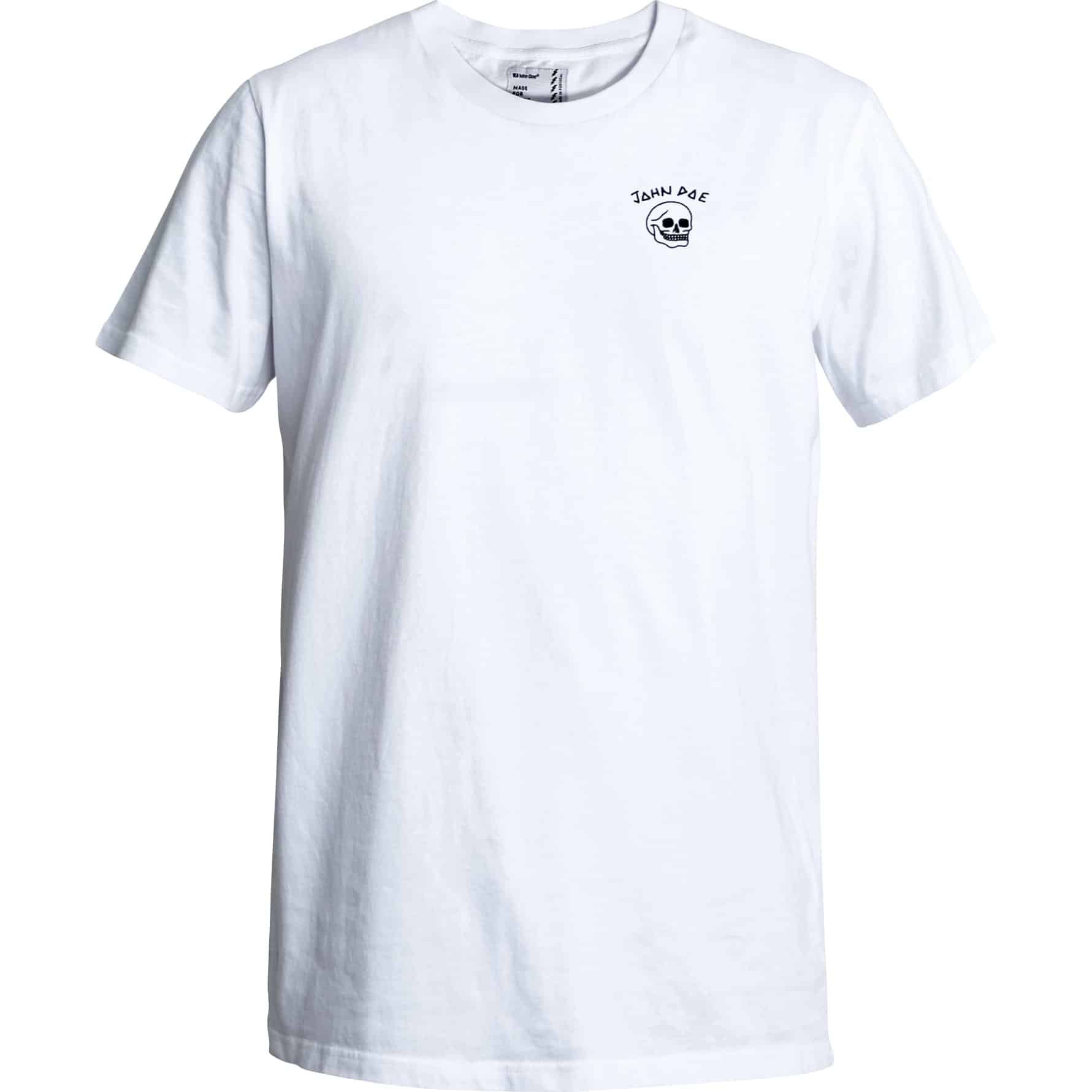 John Doe T-Shirt Live Fast Skull weiß XXL - Motorradbekleidung - Freizeitbekleidung