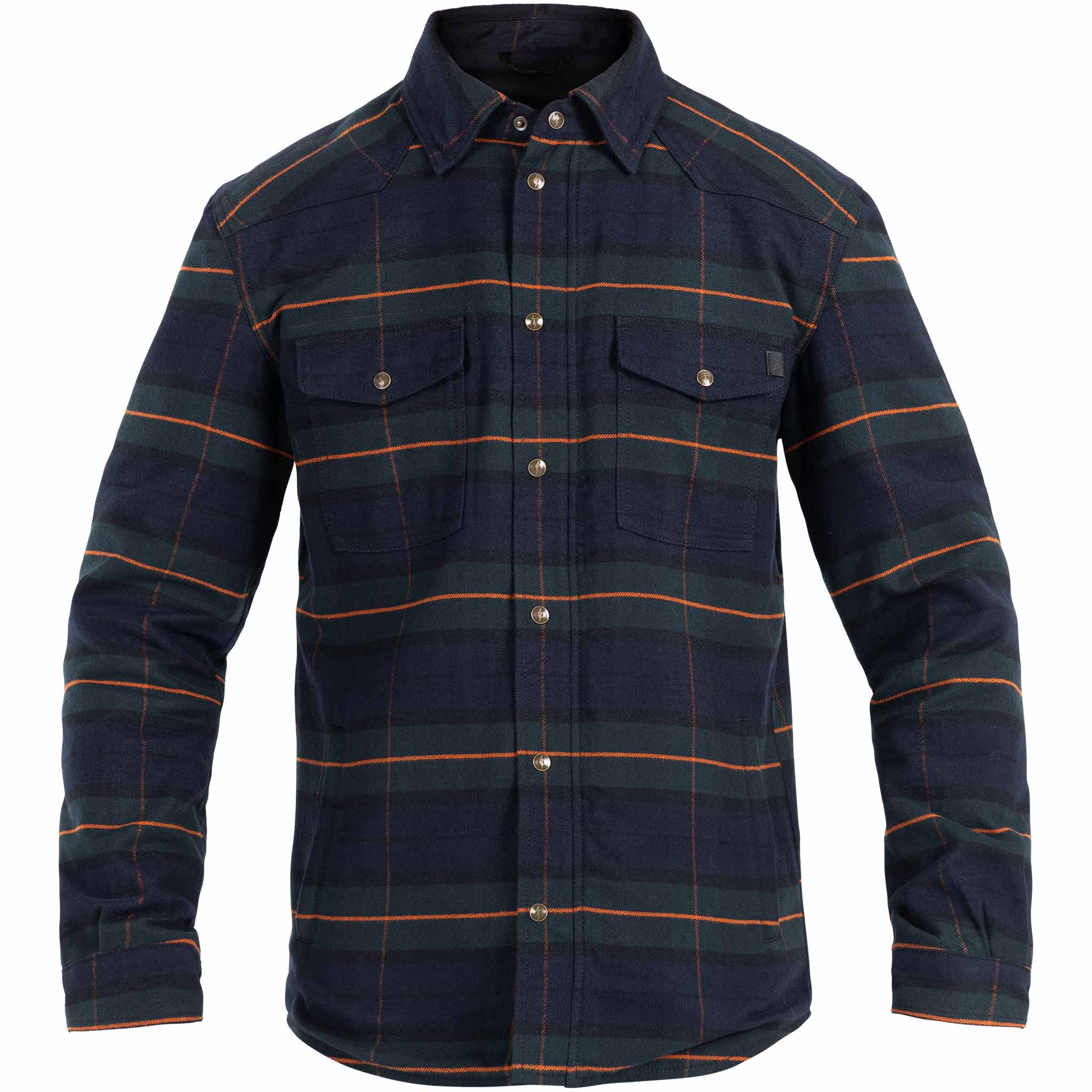 John Doe Vintage Motoshirt grün/orange M - Motorradbekleidung - Motorradjacken