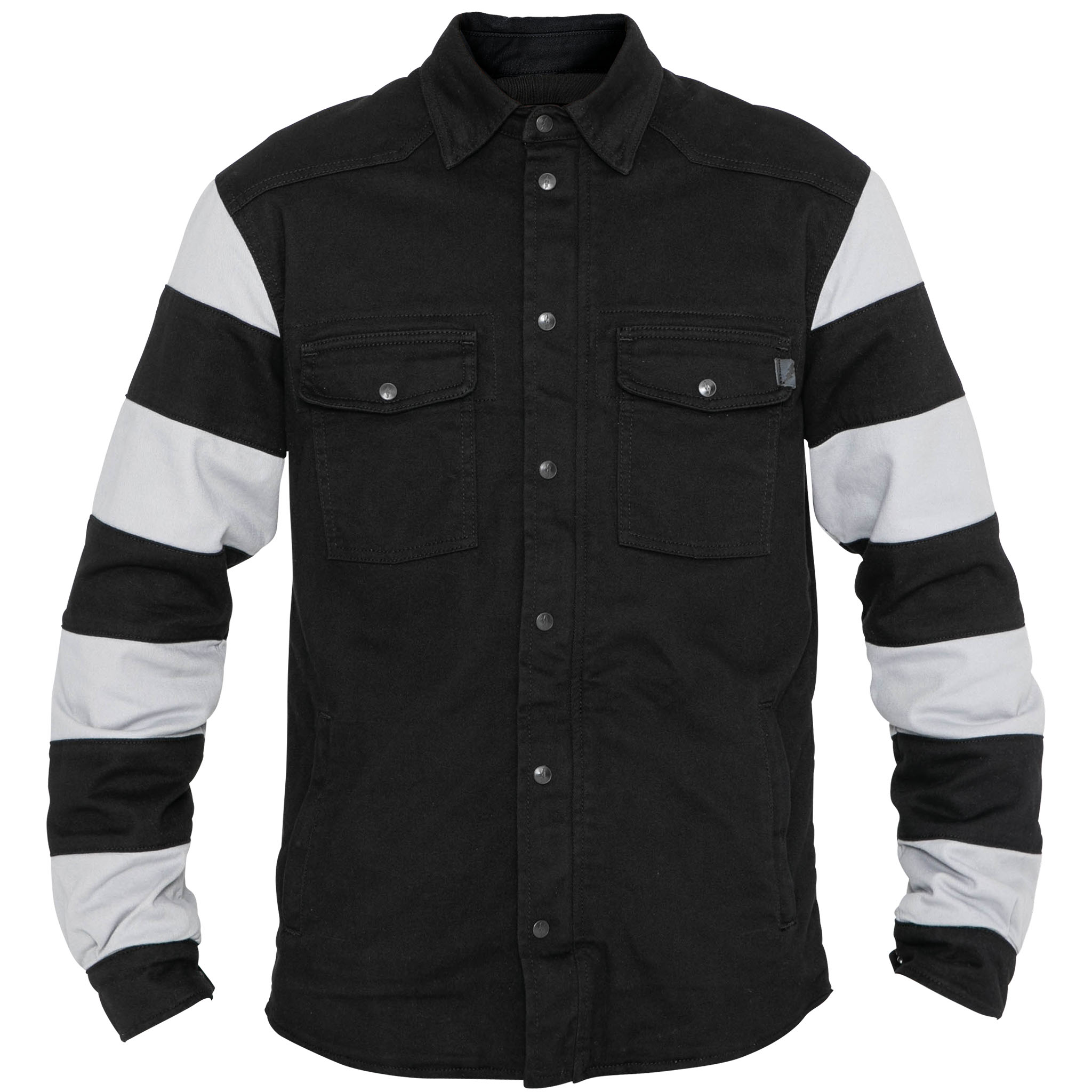 John Doe XTM Prison Motoshirt schwarz/weiß XS - Motorradbekleidung - Motorradjacken