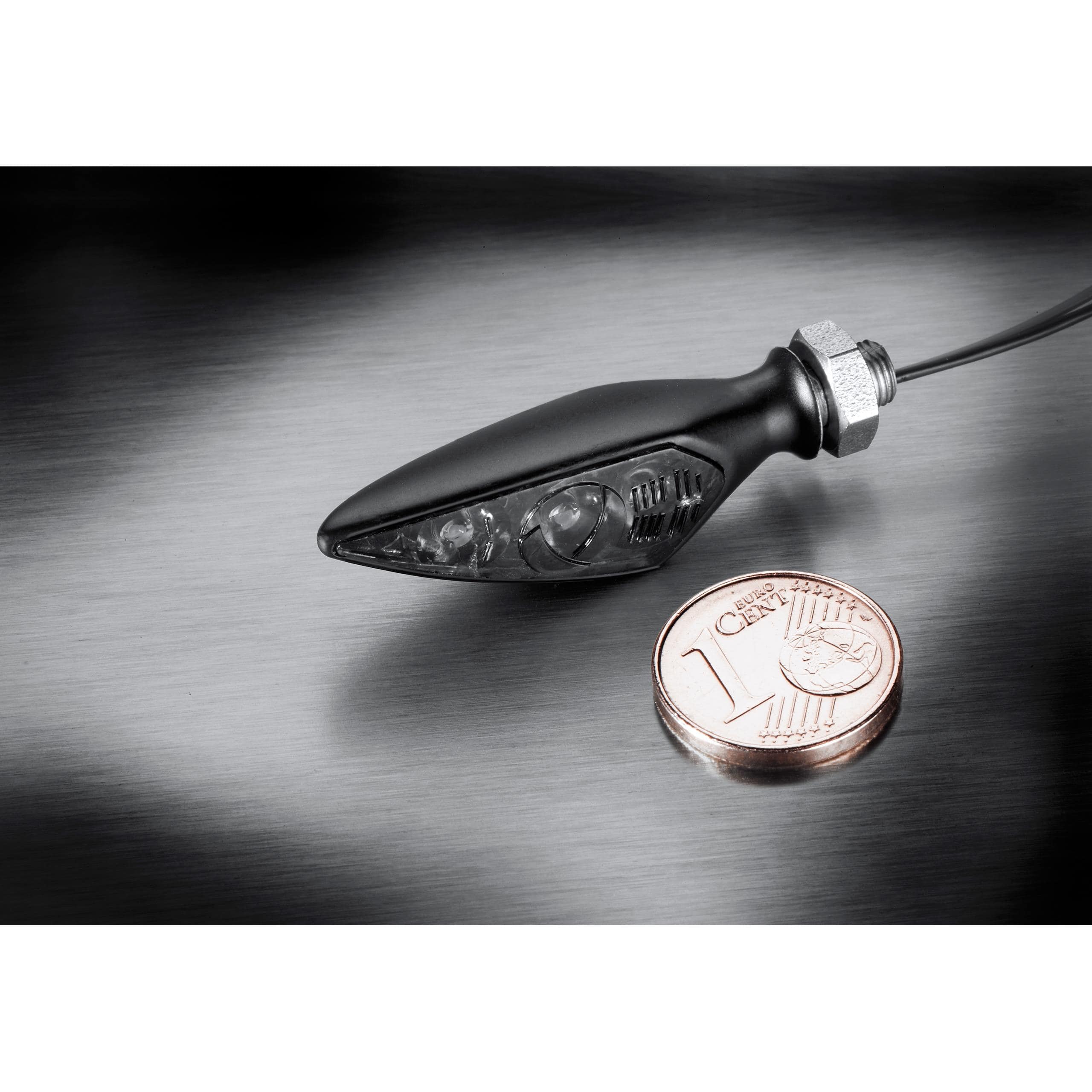 Kellermann LED Metall Rücklicht/Blinker M5 Rhombus S DF Dark links - Motorradteile & Ersatzteile - Beleuchtung