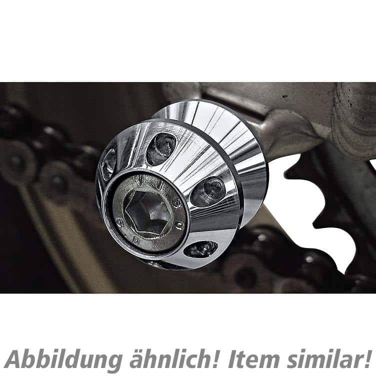 Kern-Stabi New Line Adapterrollen Paar M6x1.0 silber - Motorradzubehör - Aufbockvorrichtungen