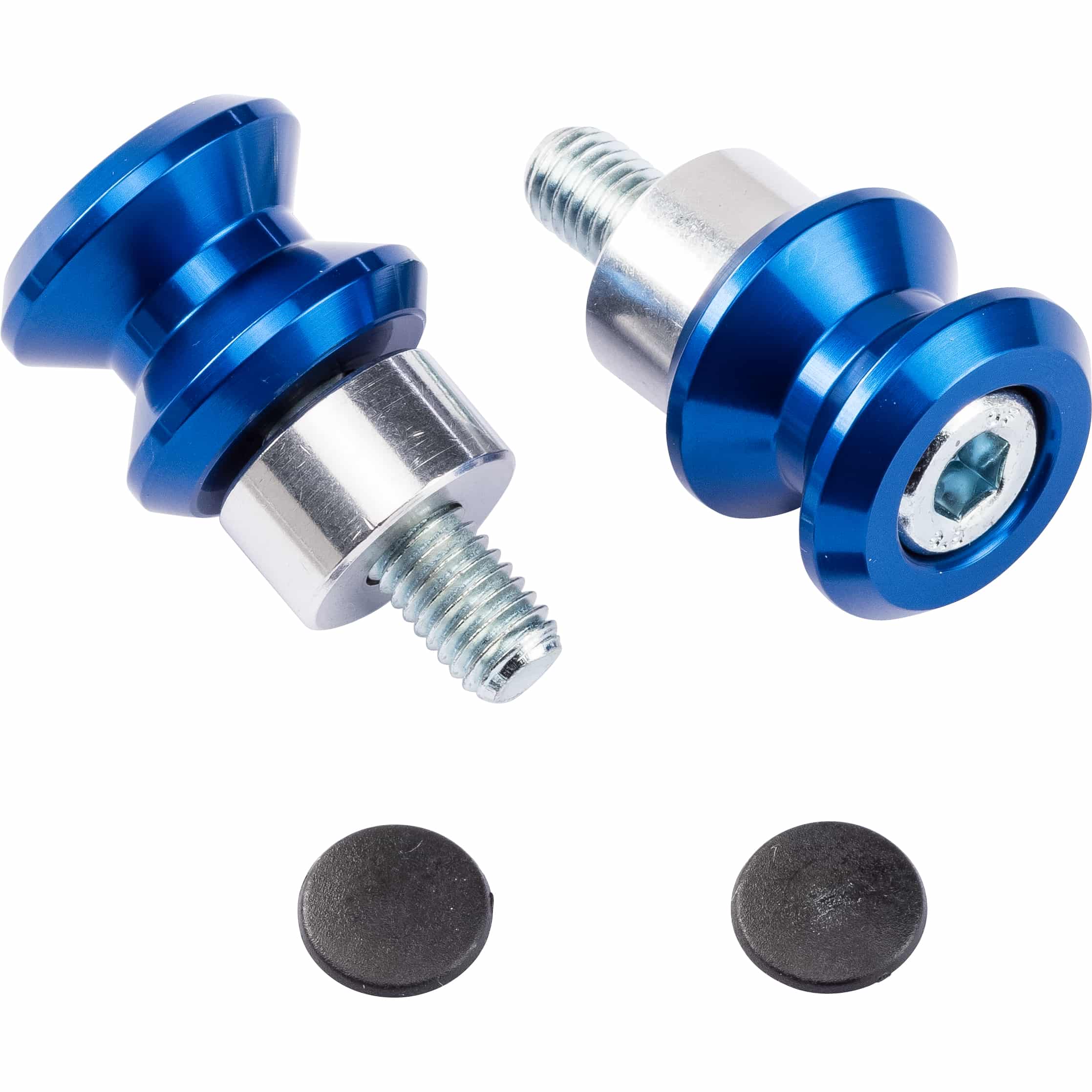 Kern-Stabi Racing Adapterrollen Paar M8x1.25 blau - Motorradzubehör - Aufbockvorrichtungen
