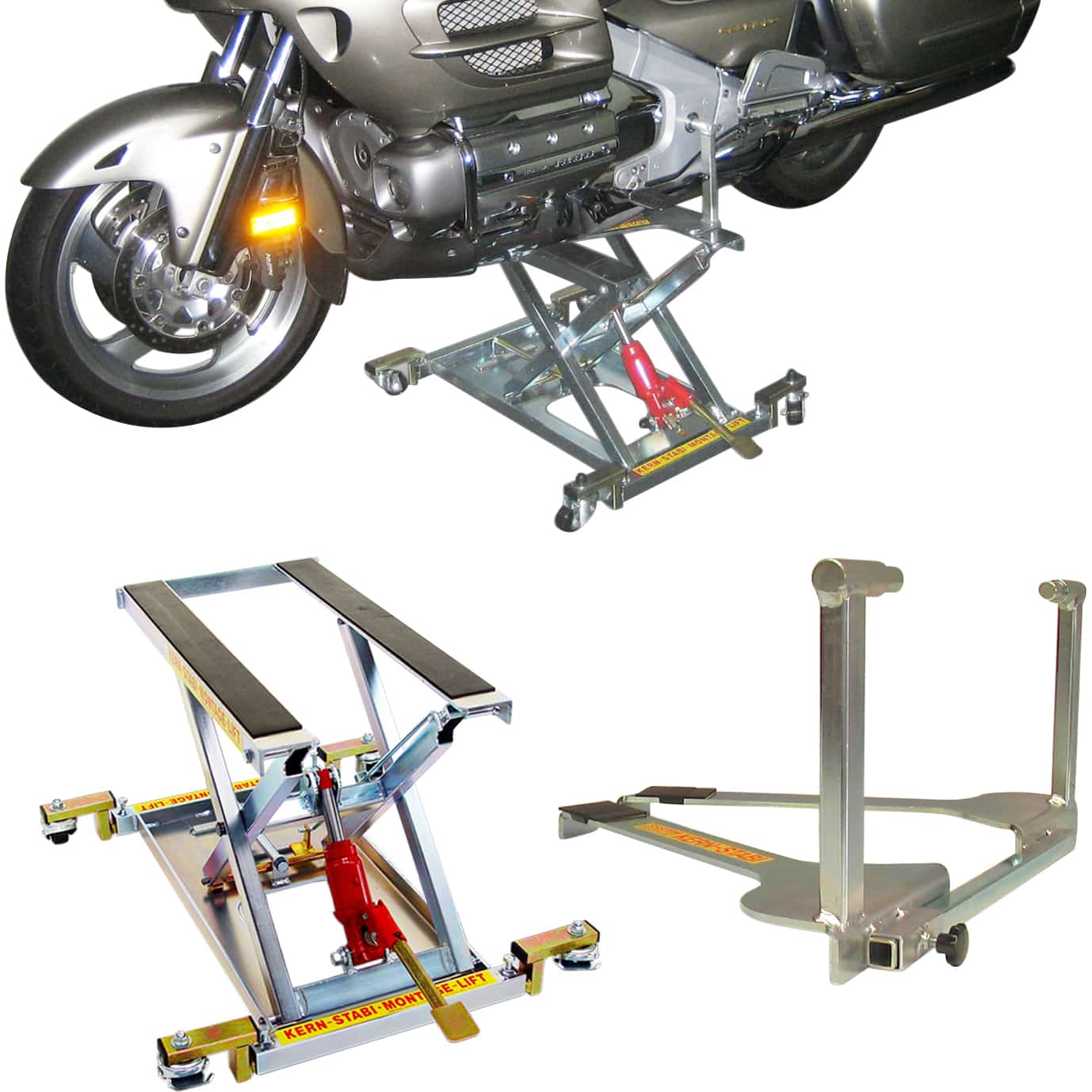 Kern-Stabi X5 Hebetisch-Adapter X514 für GL 1800 Gold Wing/F6 2001-2017 - Motorradzubehör - Aufbockvorrichtungen