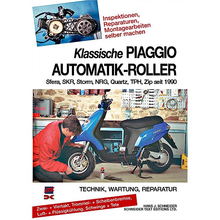 Klasing-Verlag Klassische Piaggio-Automatik- Roller - Motorradzubehör - Werkstattzubehör