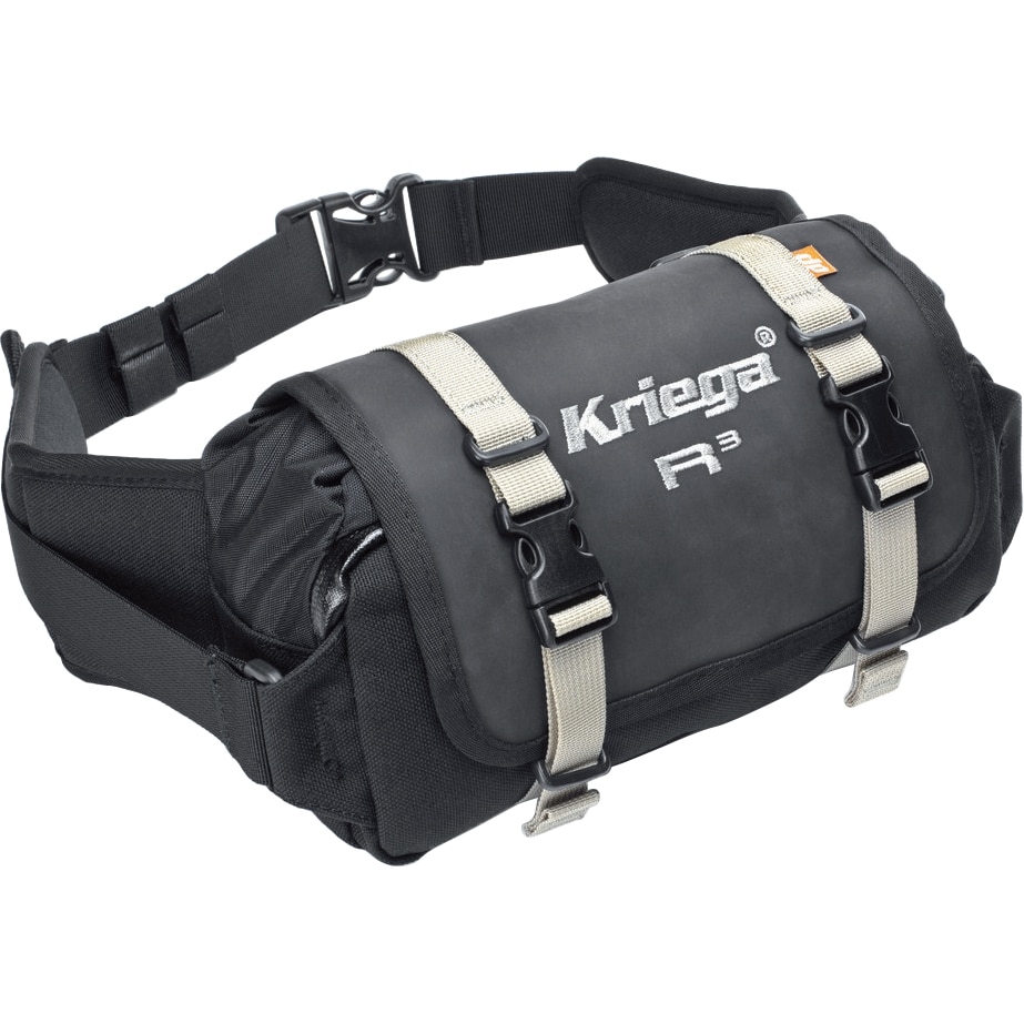 Kriega Hüfttasche R3 wasserdicht 3 Liter schwarz - Motorradzubehör - Reisen & Outdoor