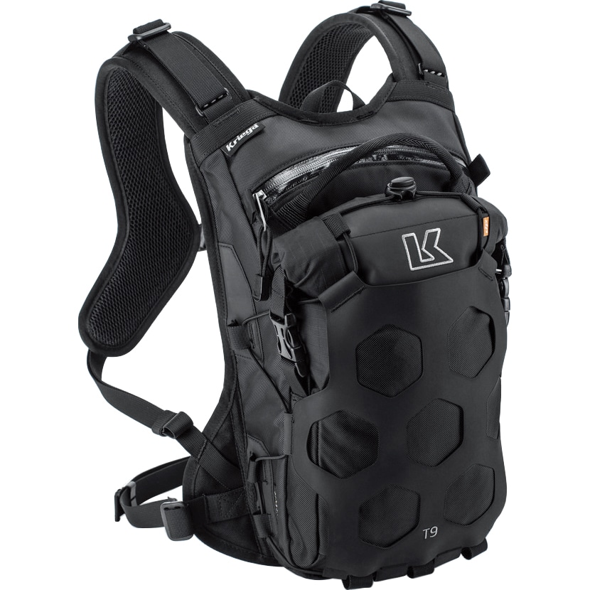 Kriega Rucksack Trail 9 Liter schwarz - Motorradzubehör - Motorradgepäck