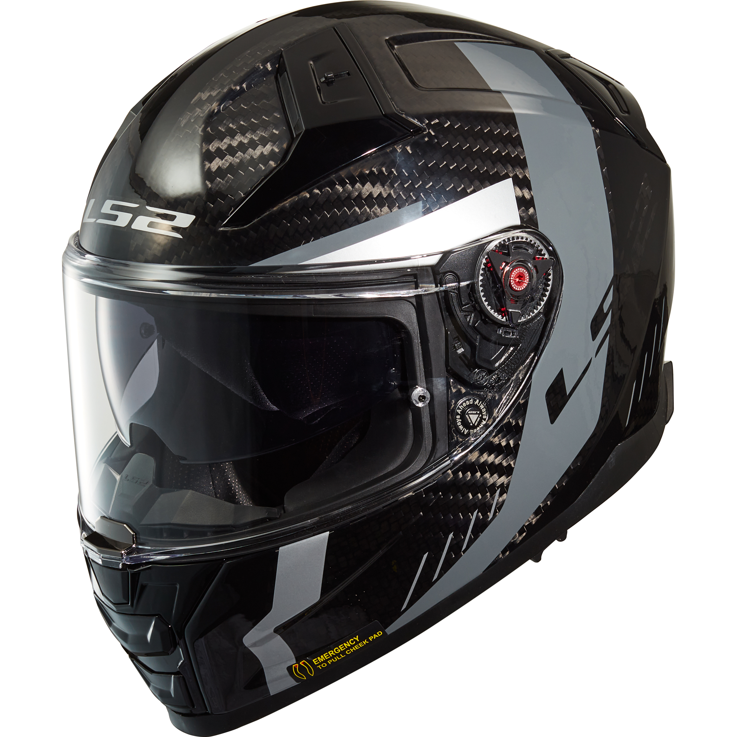 LS2 FF811 Vector II Carbon Grid Polo Edition M - Helme & Brillen - Sport Helme & Brillen
