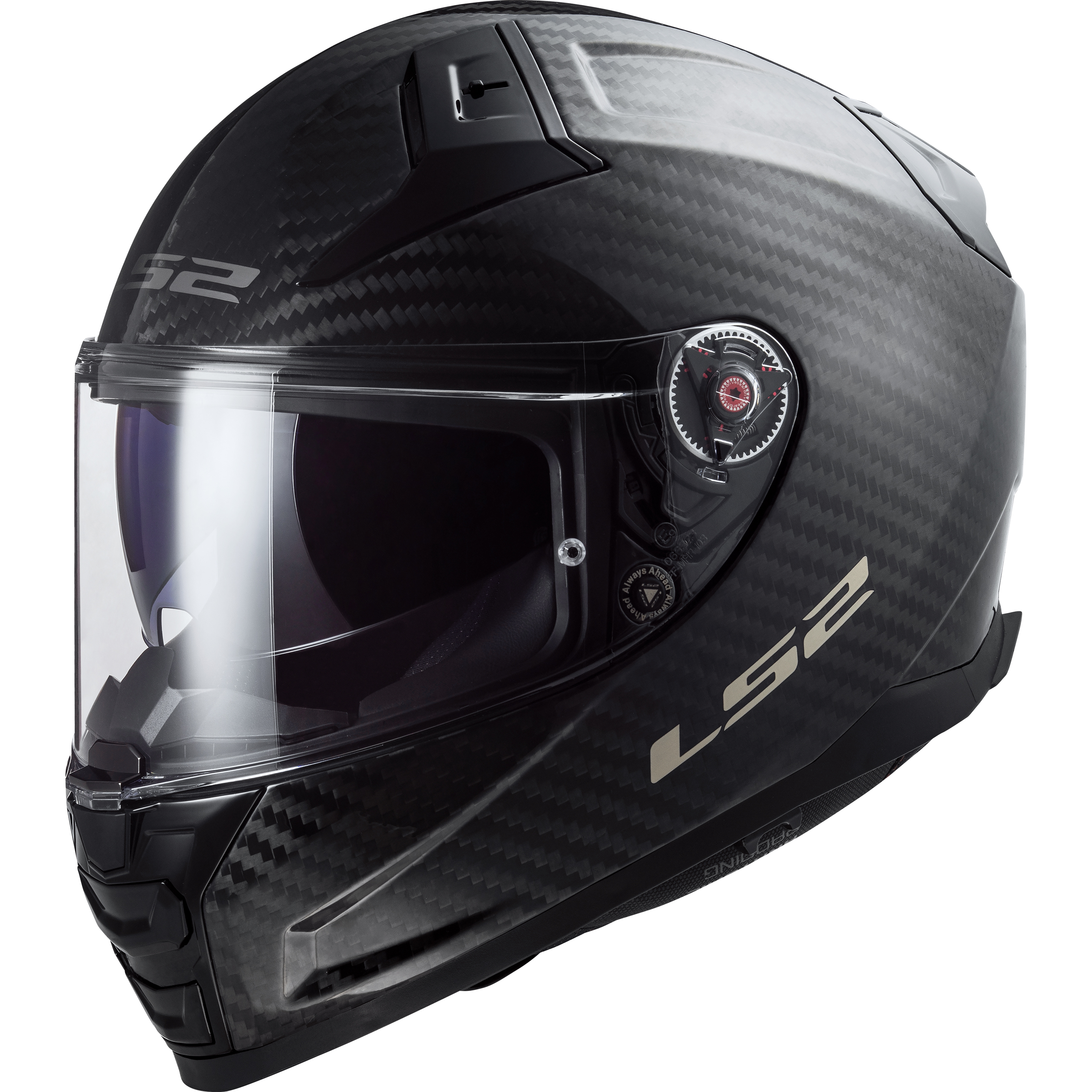LS2 FF811 Vector II Carbon Solid XS - Helme & Brillen - Sport Helme & Brillen