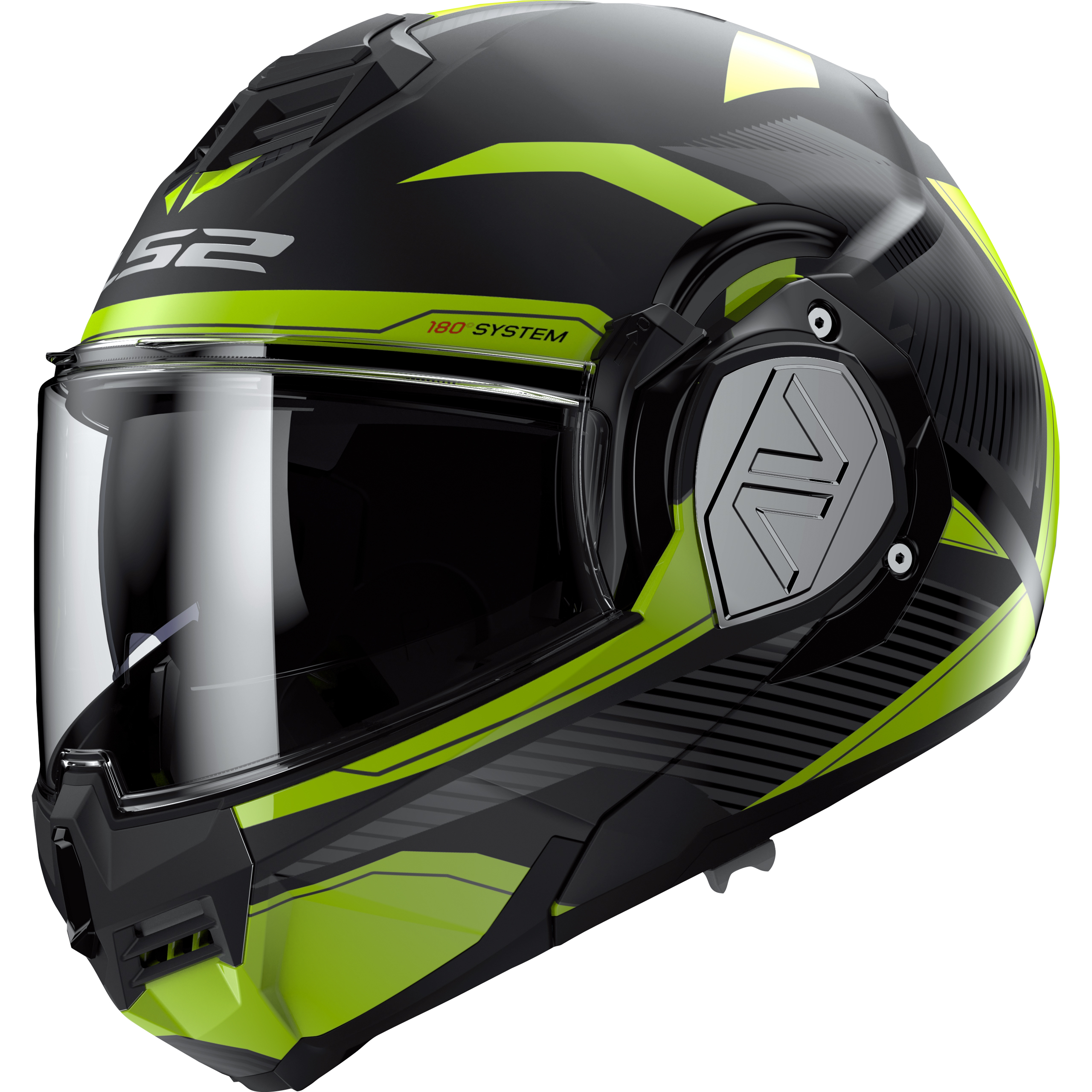 LS2 FF906 Advant Revo mattschwarz/neongelb M - Helme & Brillen - Touring Helme & Brillen