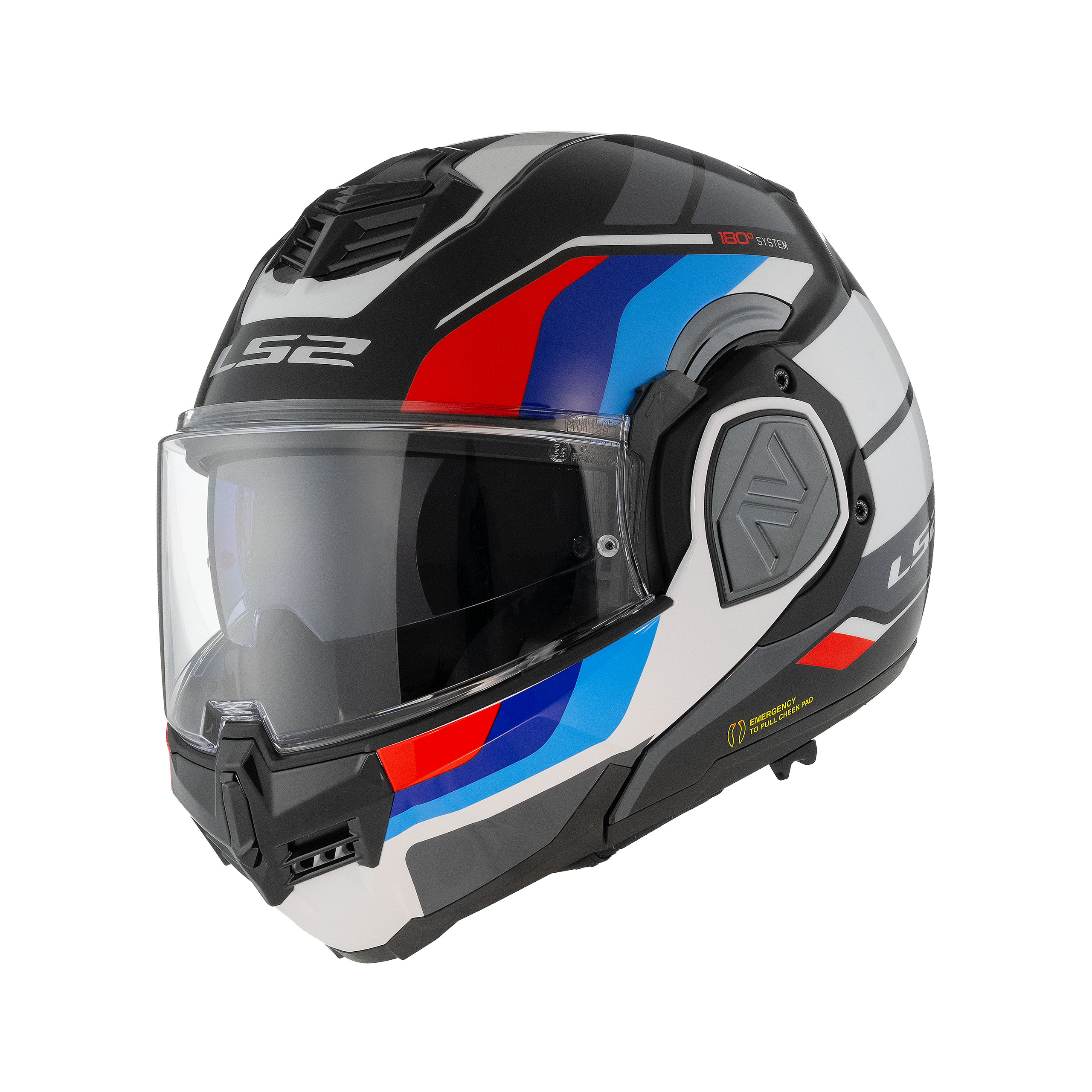 LS2 FF906 Advant Sport schwarz/blau/rot M - Helme & Brillen - Touring Helme & Brillen