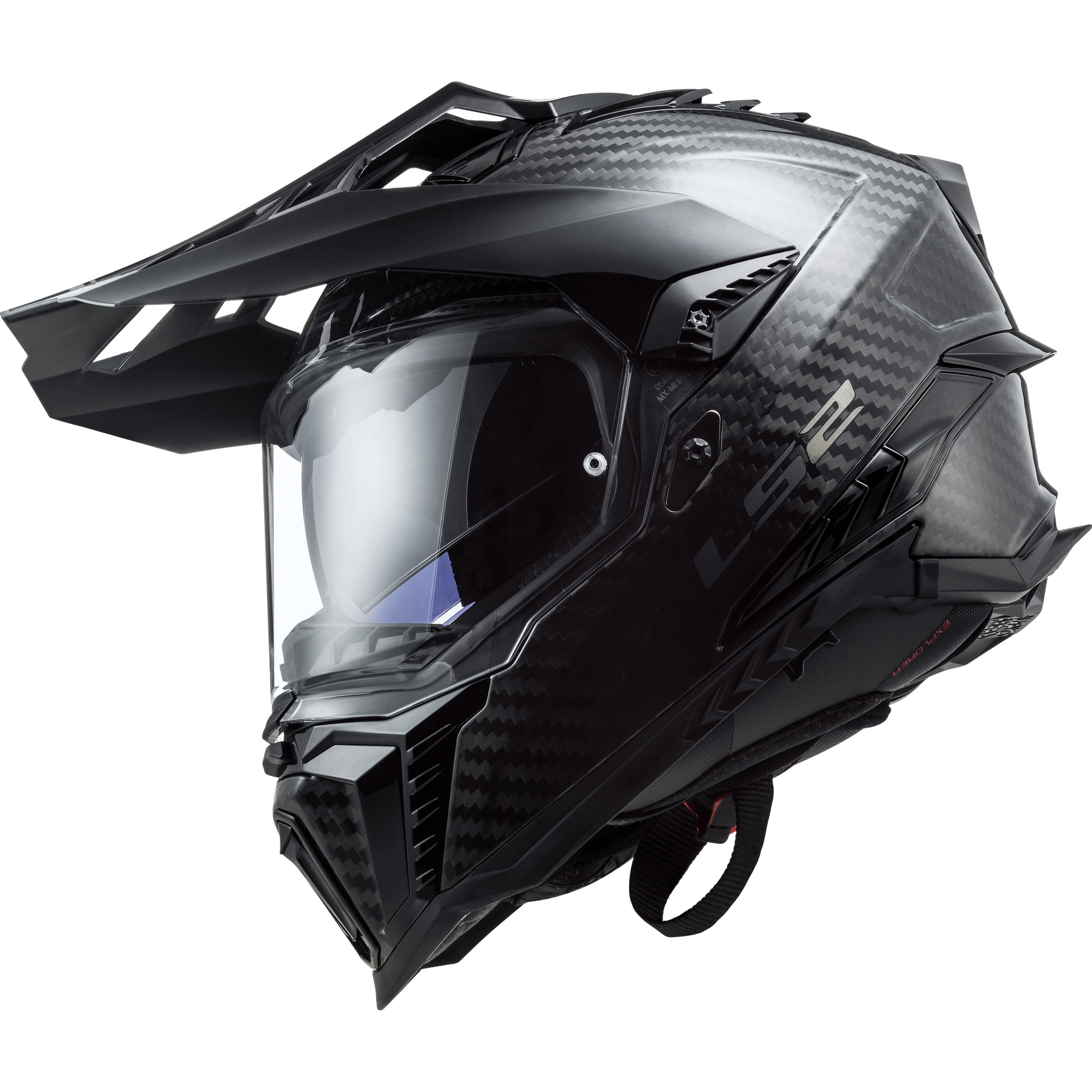 LS2 MX701 Explorer-C schwarz L - Helme & Brillen - Motorradhelme