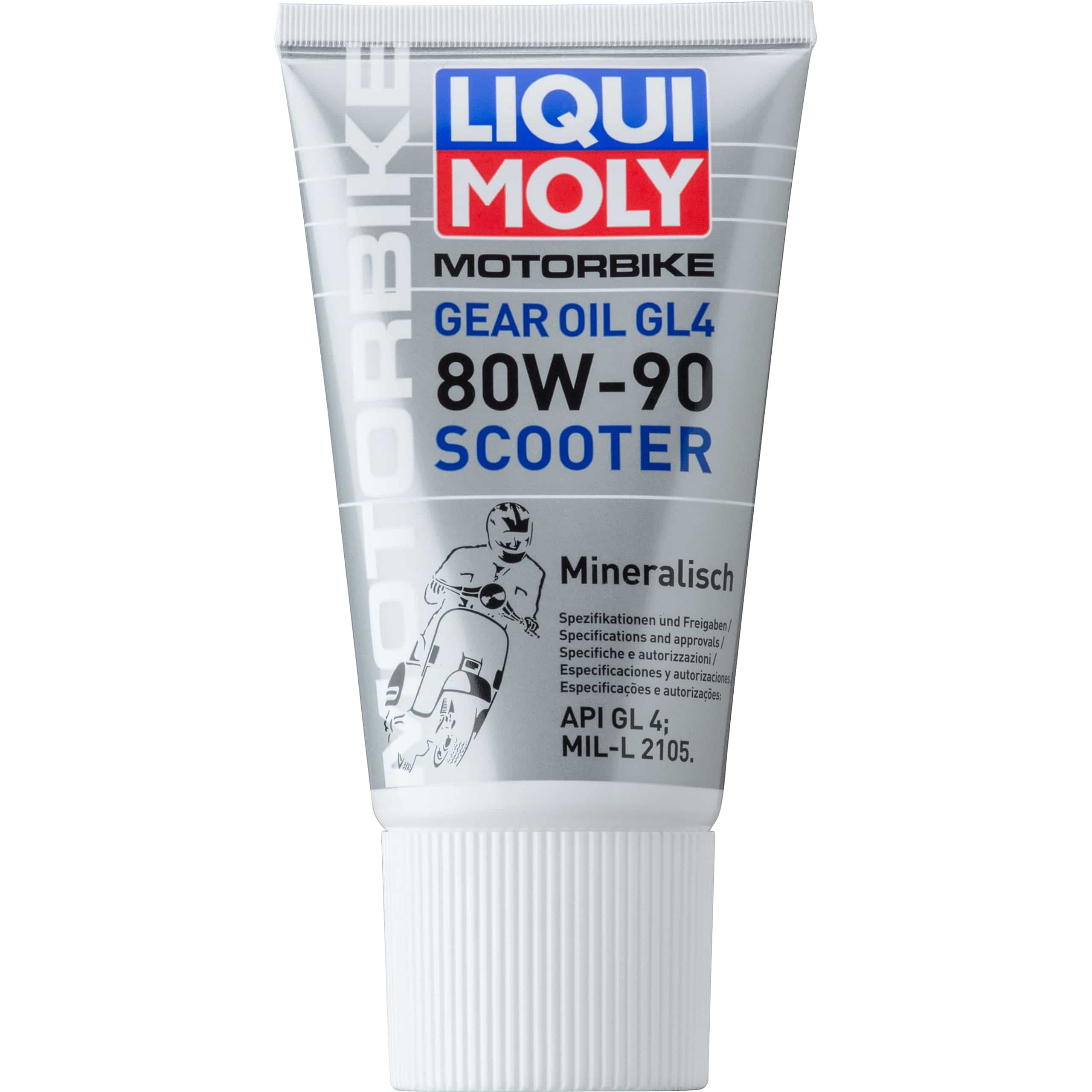 Liqui Moly Getriebeöl Motorbike 80W-90 GL 4 Scooter 150 ml - Motorradzubehör - Öle & Schmiermittel