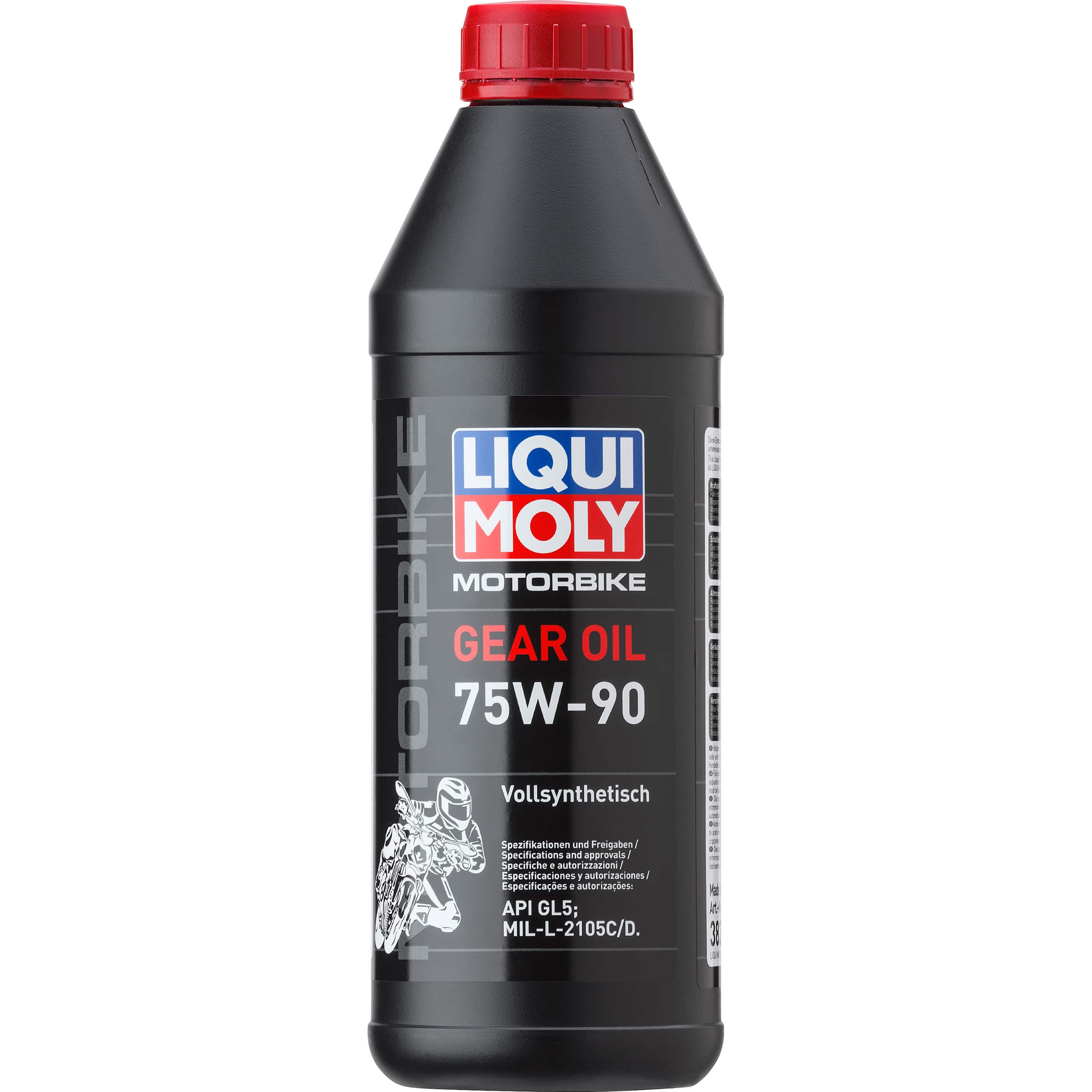 Liqui Moly Getriebeöl Motorbike Gear Oil 75W-90 GL5 1 Liter - Motorradzubehör - Öle & Schmiermittel