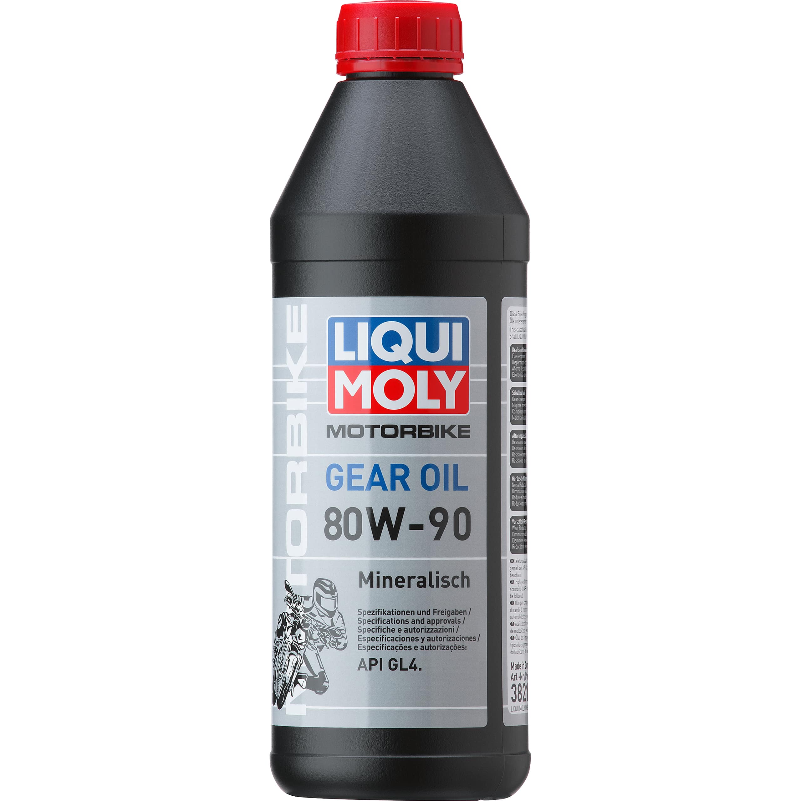 Liqui Moly Getriebeöl Motorbike Gear Oil 80W-90 GL4 1 Liter - Motorradzubehör - Öle & Schmiermittel