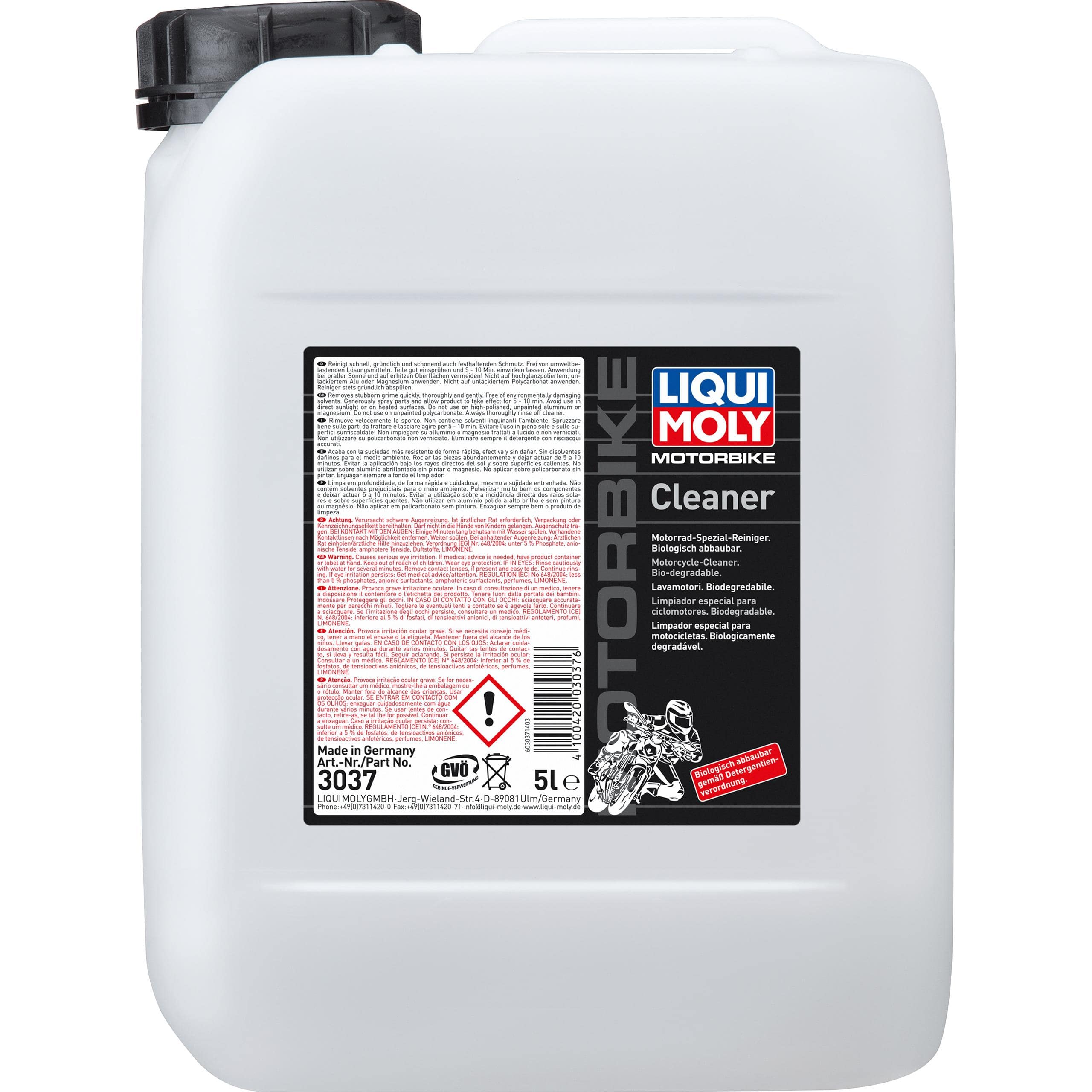 Liqui Moly Motorbike Cleaner 5 Liter - Motorradzubehör - Reinigung & Pflege