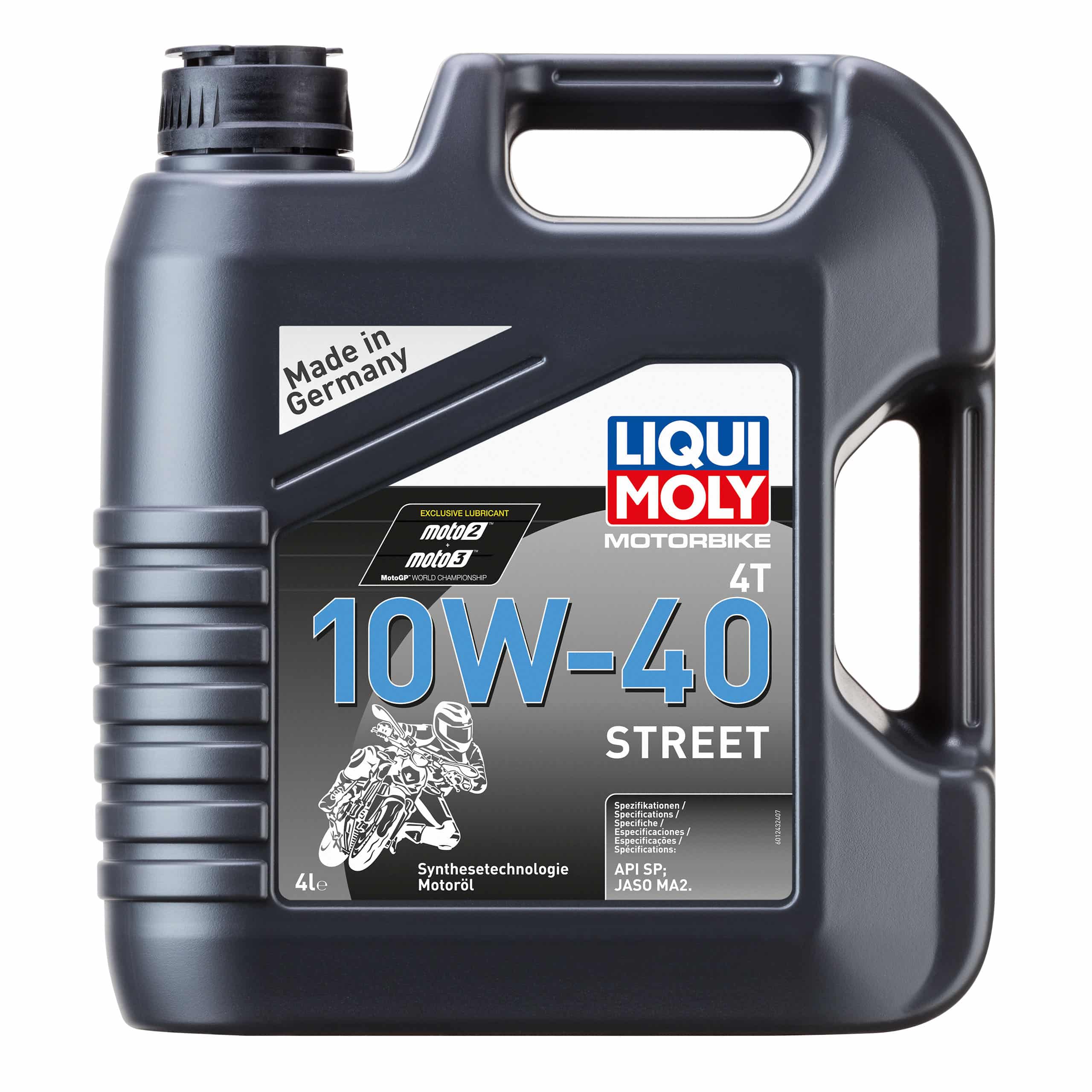 Liqui Moly Motoröl Motorbike 4T 10W-40 Street 4 Liter - Motorradzubehör - Öle & Schmiermittel
