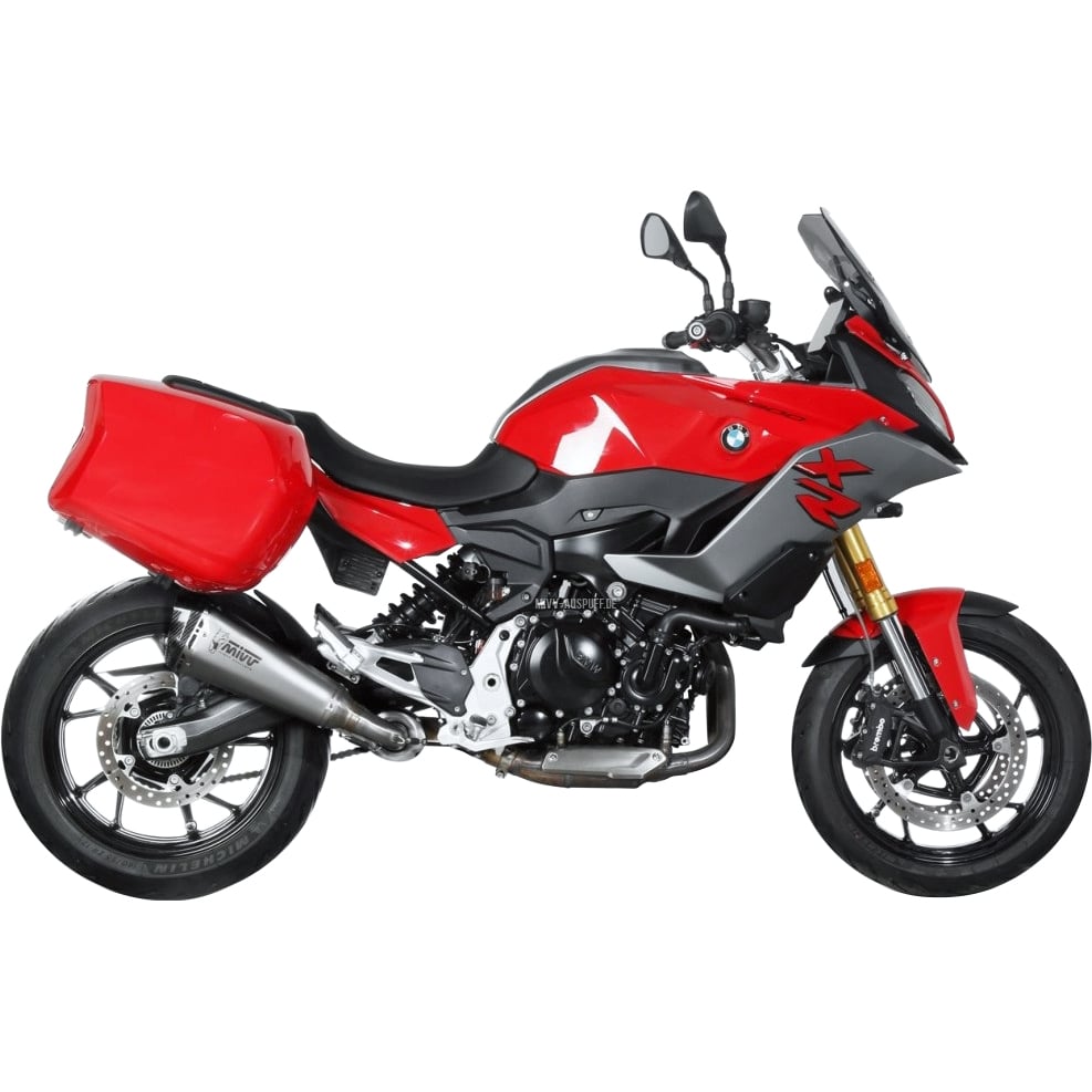 MIVV Delta Race Auspuff B.037.LDRX silber für BMW F 900 XR - Motorradteile & Ersatzteile - Auspuff