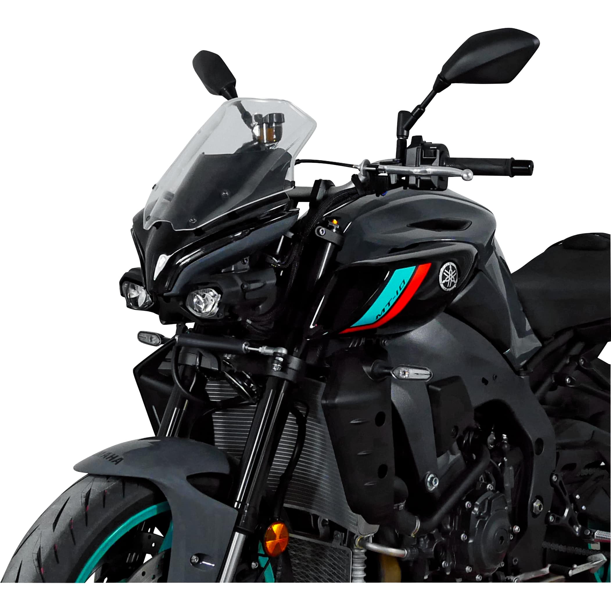 MRA Racingscheibe NRM klar für Yamaha MT-10 /SP 2022- - Motorradteile & Ersatzteile - Verkleidungen & Abdeckungen