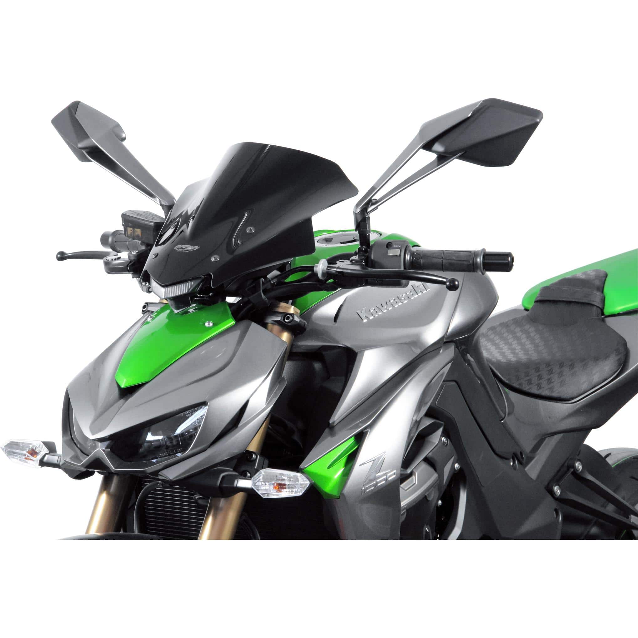 MRA Racingscheibe NRM schwarz für Kawasaki Z 1000 2014-2020 - Motorradteile & Ersatzteile - Verkleidungen & Abdeckungen
