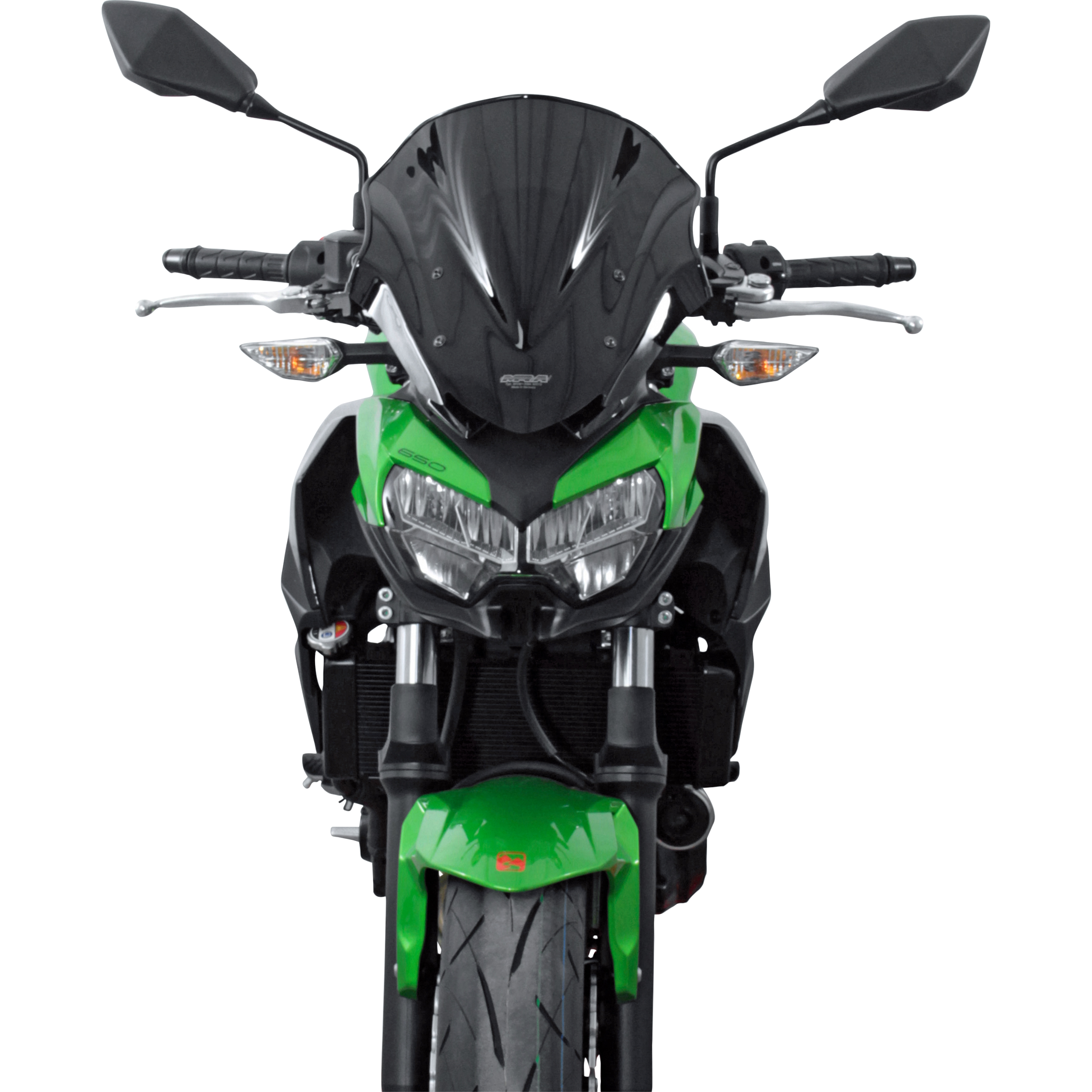 MRA Racingscheibe NRN schwarz für Kawasaki Z 650 2020- - Motorradteile & Ersatzteile - Verkleidungen & Abdeckungen
