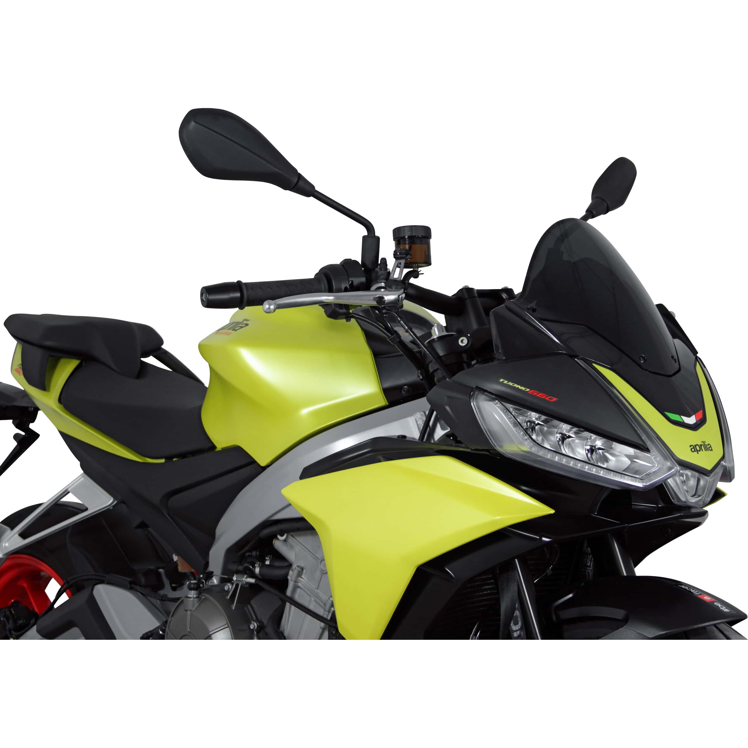 MRA Racingscheibe R schwarz für Aprilia Tuono 660/1100 2021- - Motorradteile & Ersatzteile - Verkleidungen & Abdeckungen