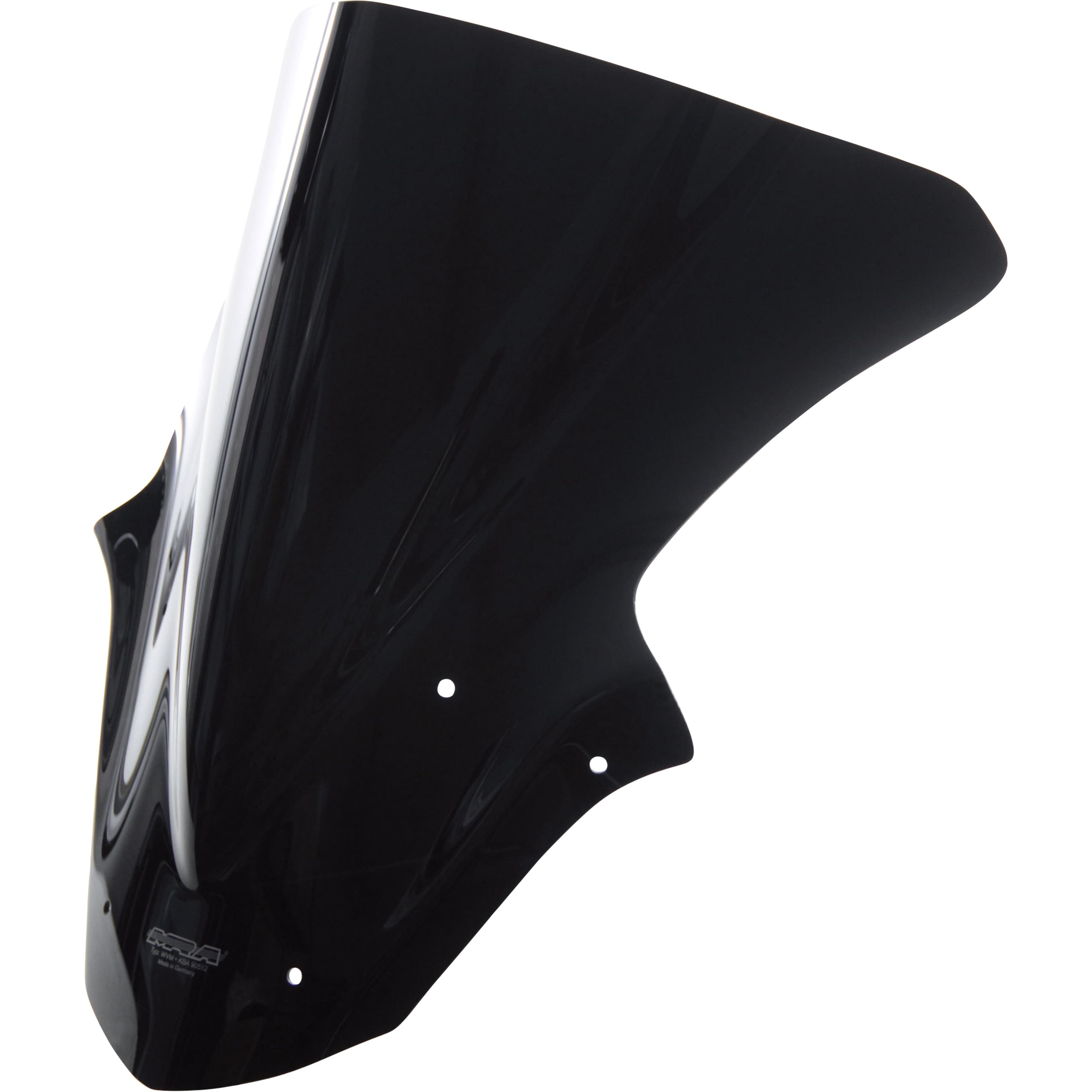 MRA Racingscheibe R schwarz für Kawasaki ZX-10 R 2011-2015 - Motorradteile & Ersatzteile - Verkleidungen & Abdeckungen