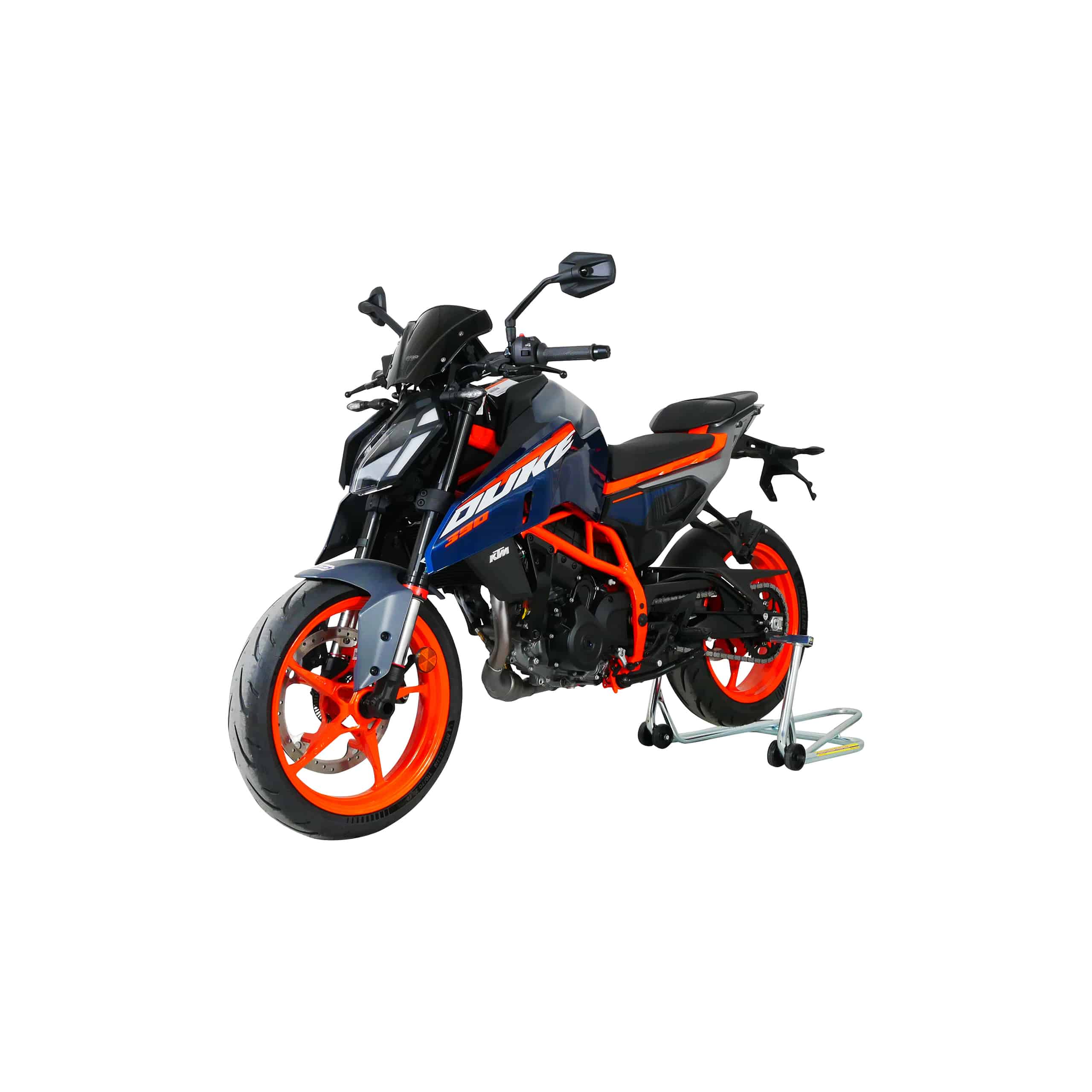 MRA Sportscheibe NSPM schwarz für KTM Duke 390 2024- - Motorradteile & Ersatzteile - Verkleidungen & Abdeckungen