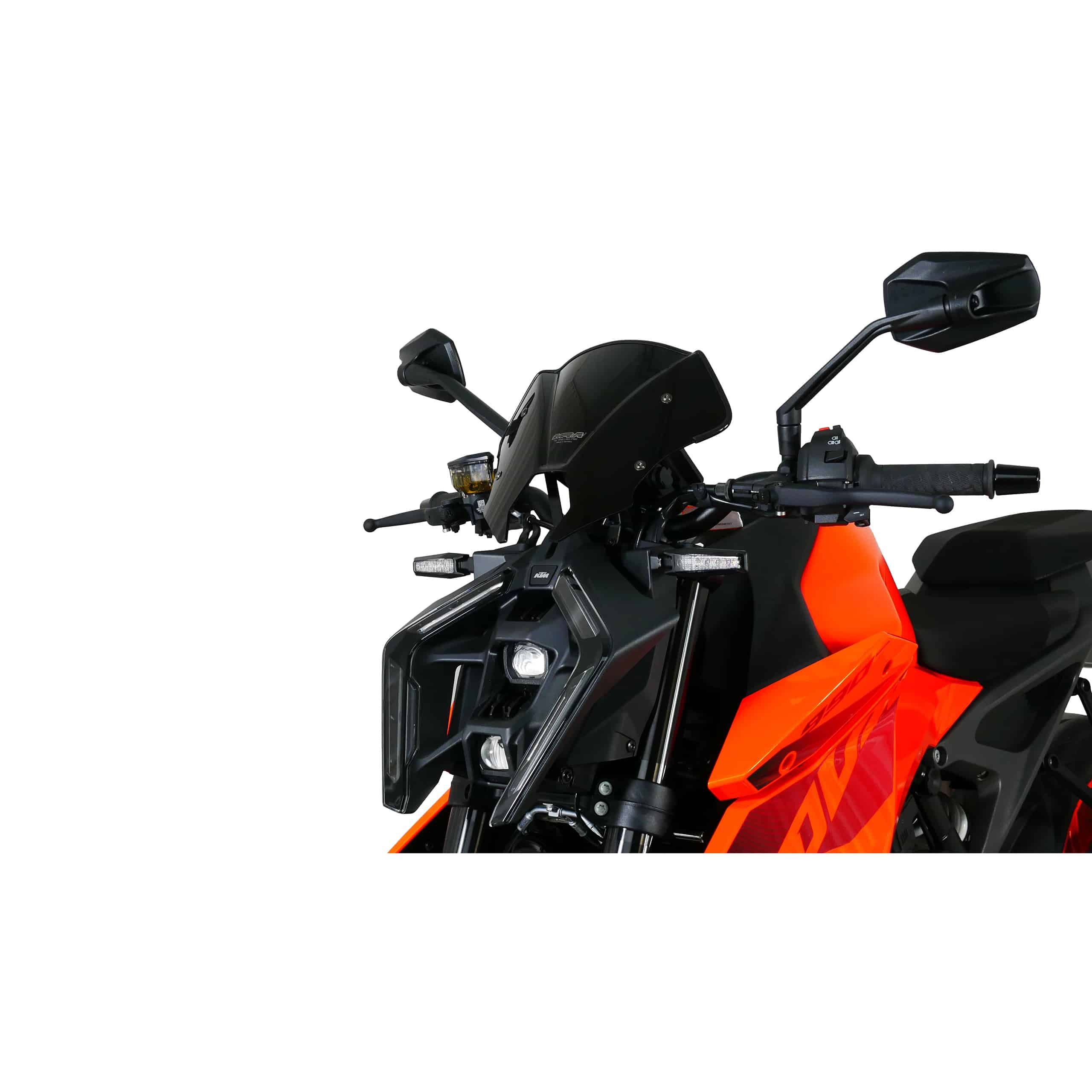MRA Sportscheibe NSPM schwarz für KTM Duke 990 2024- - Motorradteile & Ersatzteile - Verkleidungen & Abdeckungen
