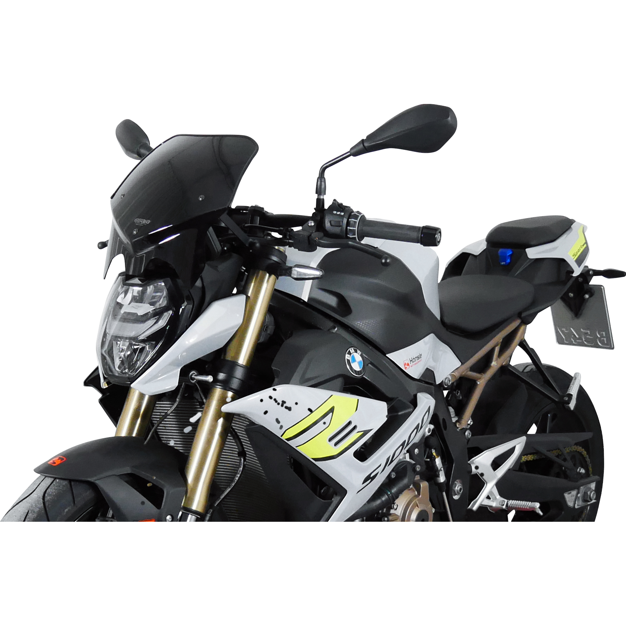 MRA Sportscheibe NSPN schwarz für BMW S 1000 R 2021- - Motorradteile & Ersatzteile - Verkleidungen & Abdeckungen
