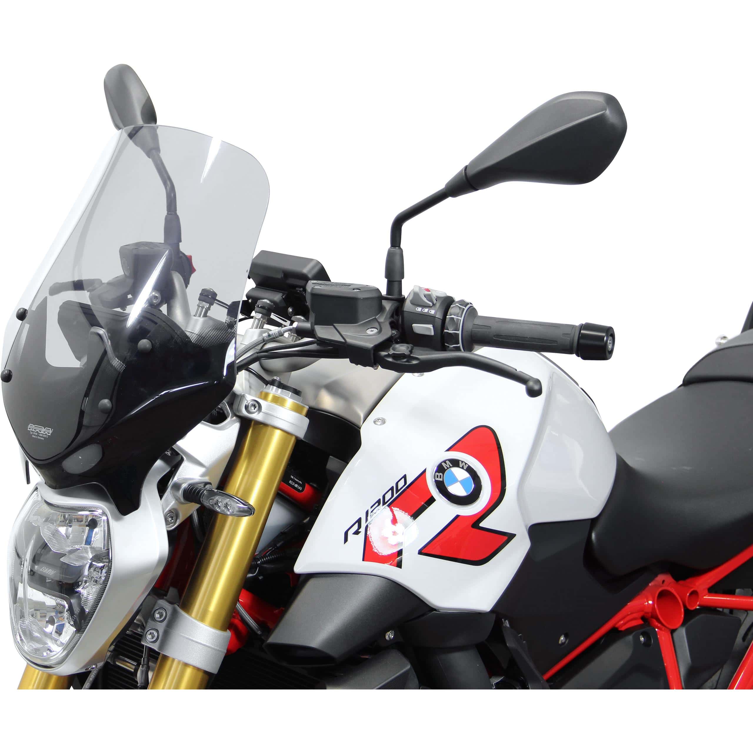 MRA Tourenscheibe TM getönt für BMW R 1200 R LC an OEM Halter - Motorradteile & Ersatzteile - Verkleidungen & Abdeckungen