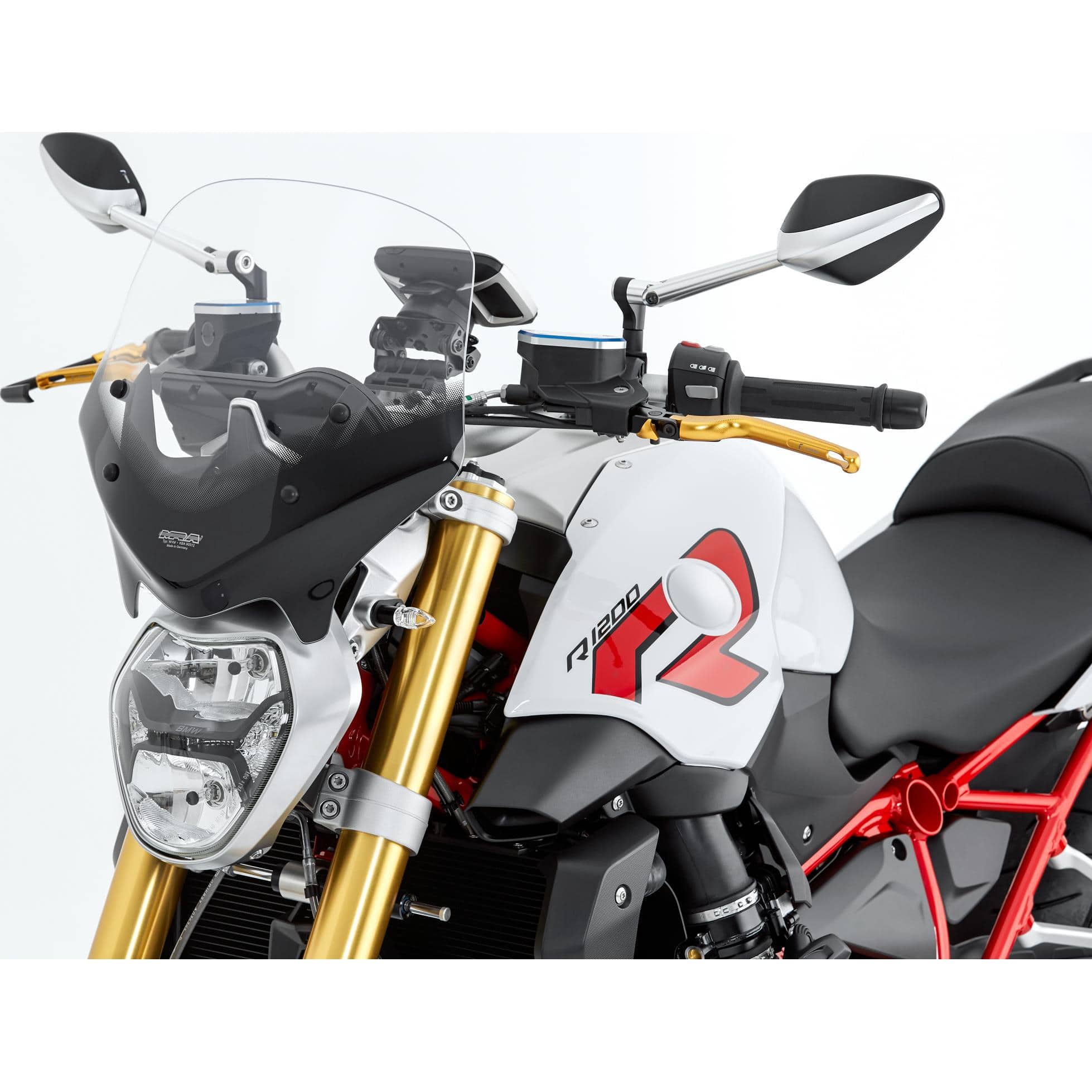 MRA Tourenscheibe TM klar für BMW R 1200 R LC an OEM Halter - Motorradteile & Ersatzteile - Verkleidungen & Abdeckungen