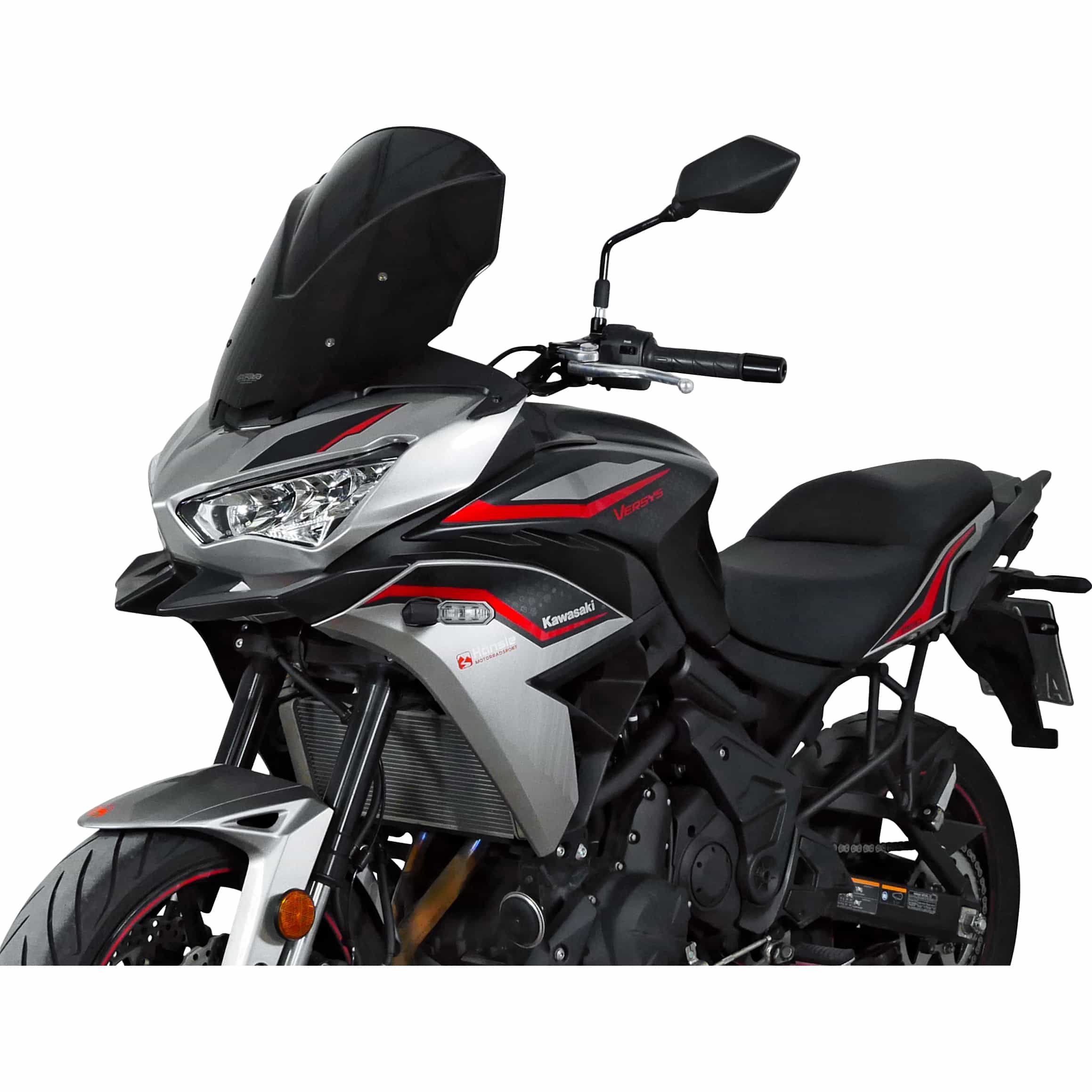 MRA Tourenscheibe TM schwarz für Kawasaki KLE 650 Vresys 2022- - Motorradteile & Ersatzteile - Verkleidungen & Abdeckungen