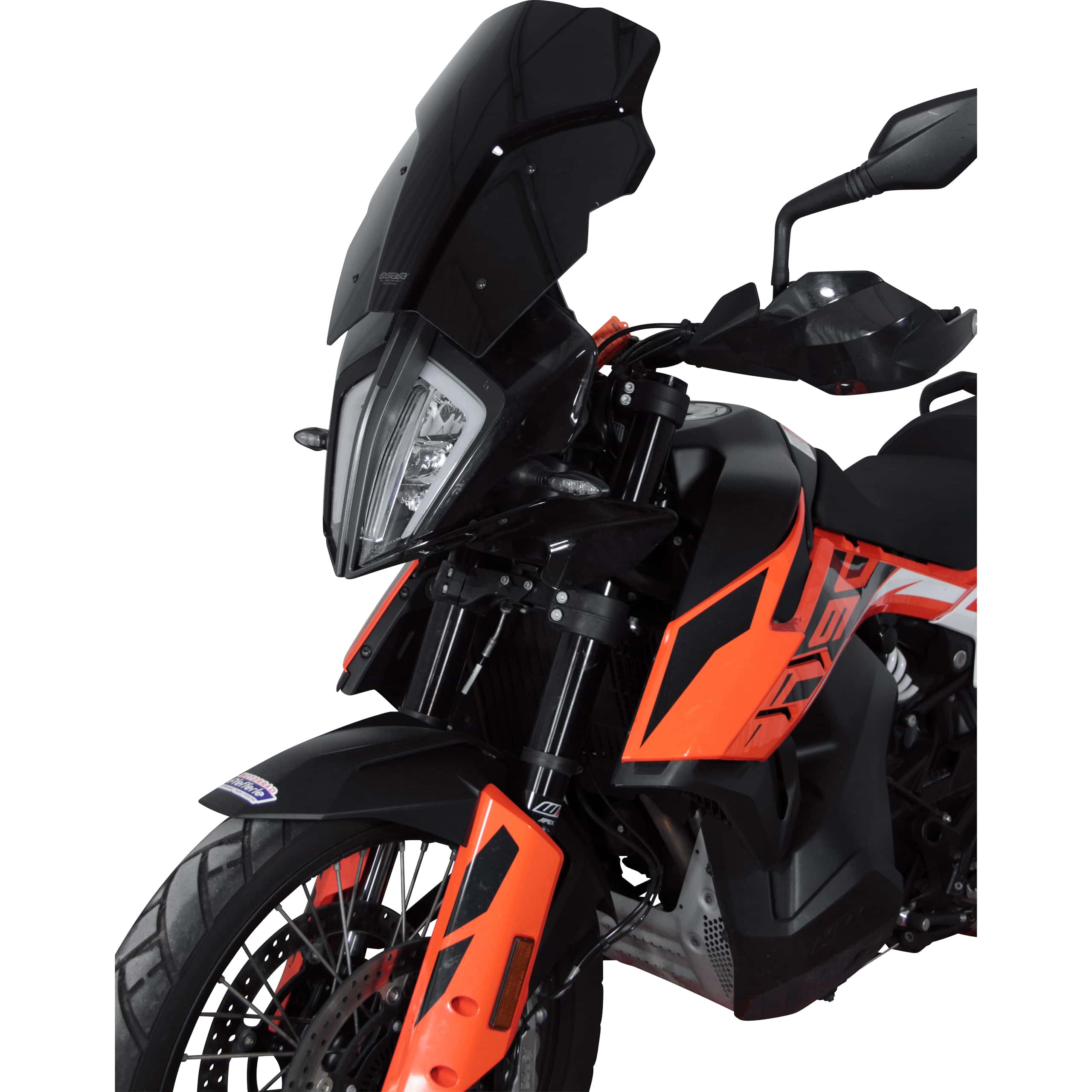 MRA Tourenscheibe TN schwarz für KTM 790/890 Adventure /R - Motorradteile & Ersatzteile - Verkleidungen & Abdeckungen