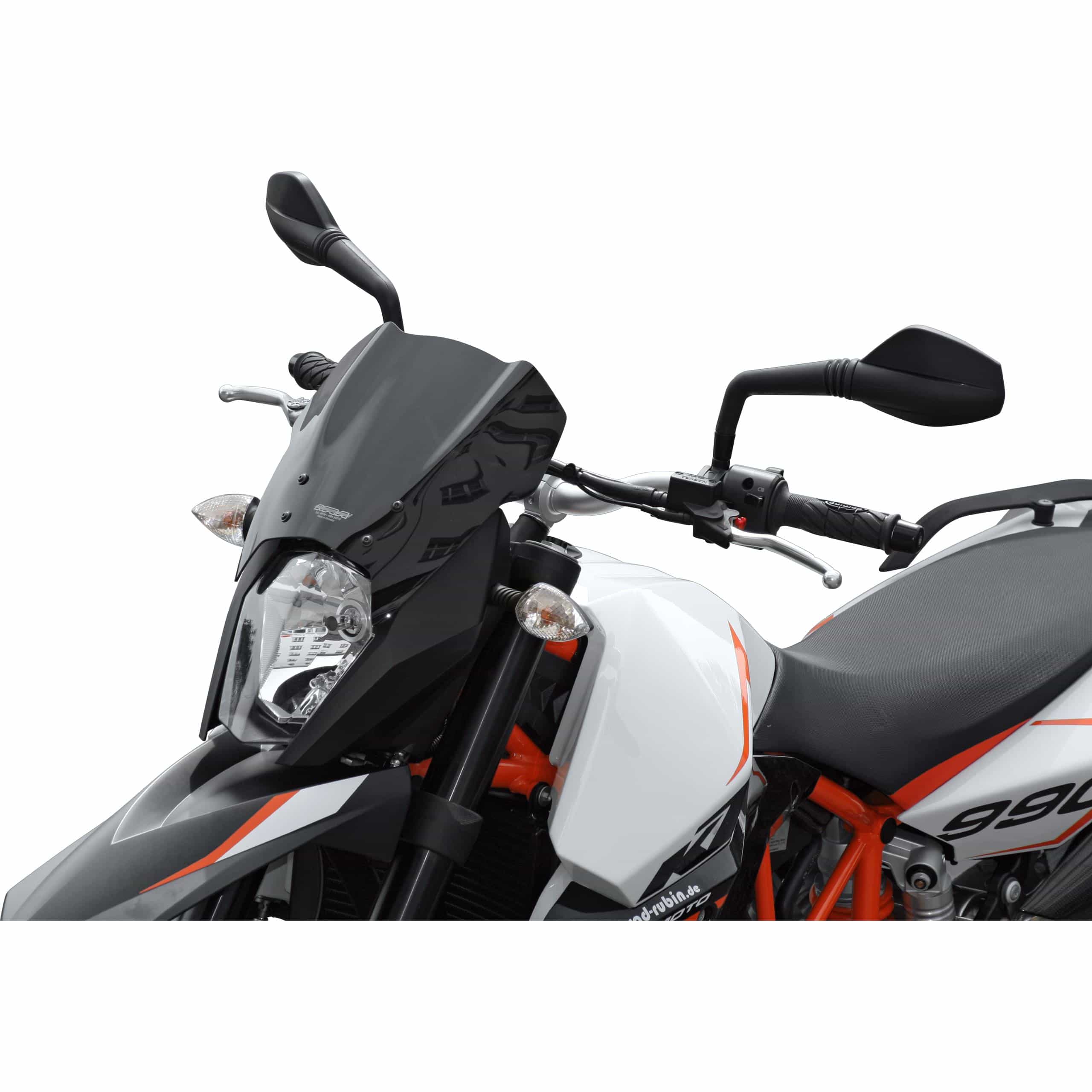 MRA Verkleidungsscheibe Sport SP schwarz für KTM 990 SM/SMR - Motorradteile & Ersatzteile - Verkleidungen & Abdeckungen
