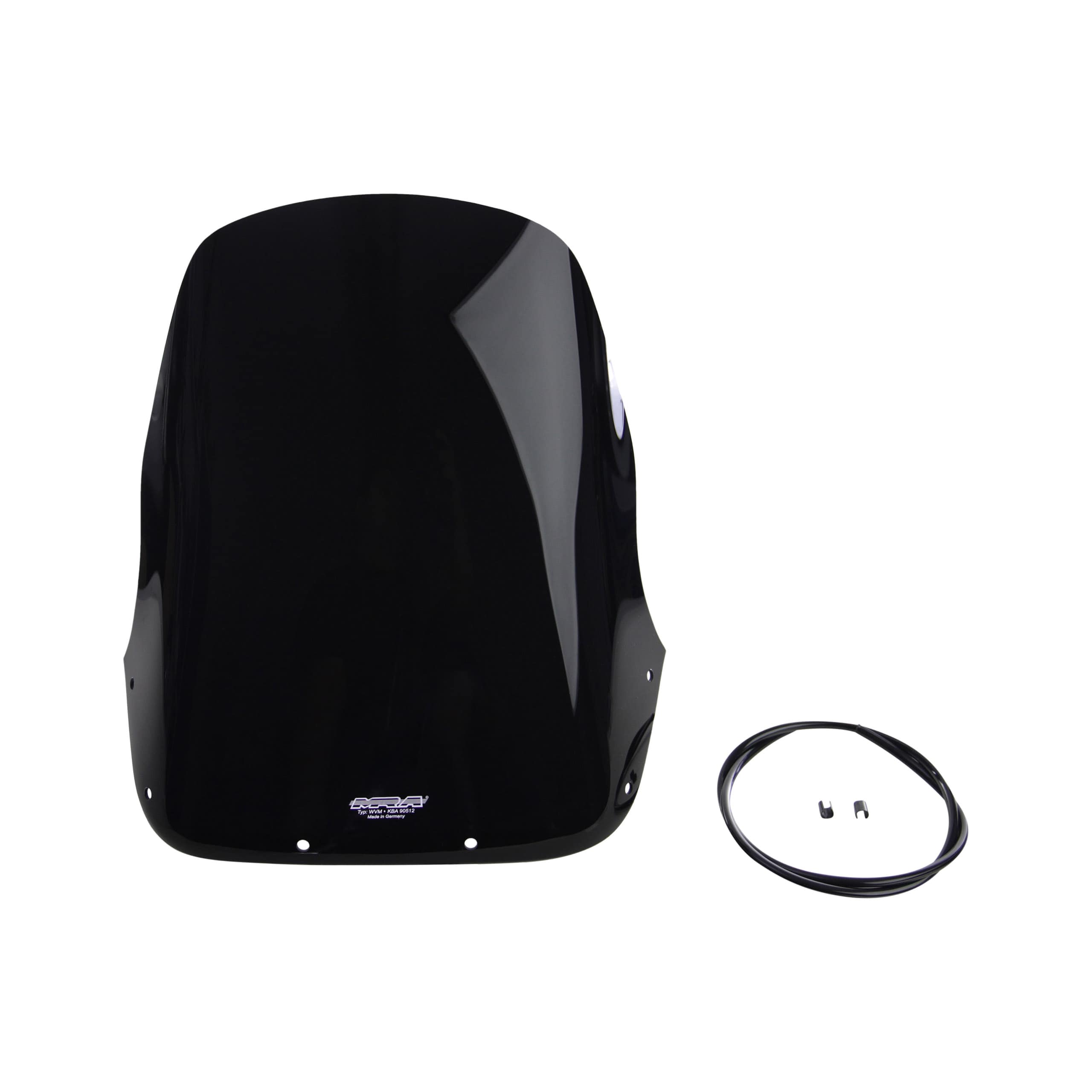 MRA Verkleidungsscheibe Touren T schwarz für Elefant 750/900 - Motorradteile & Ersatzteile - Verkleidungen & Abdeckungen