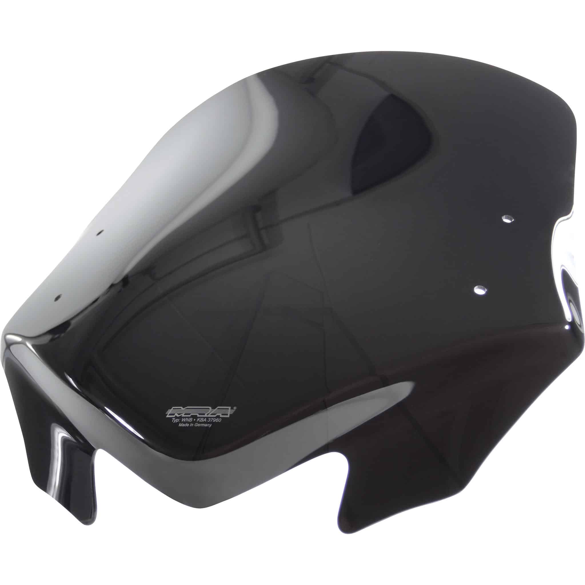 MRA Windschutzscheibe V-Flow Z ohne Anbausatz schwarz getönt - Motorradteile & Ersatzteile - Anbauteile