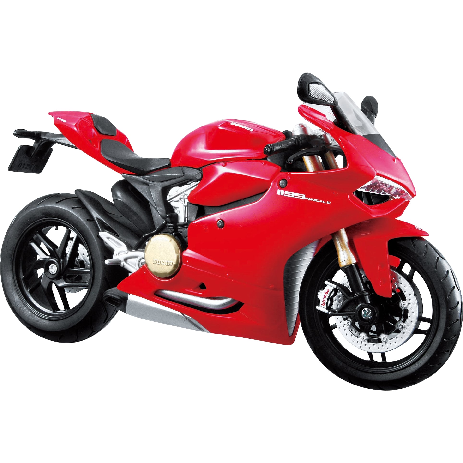 Maisto 1:12 Ducati 1199 Panigale auf Sockel - Motorradzubehör - Geschenkideen