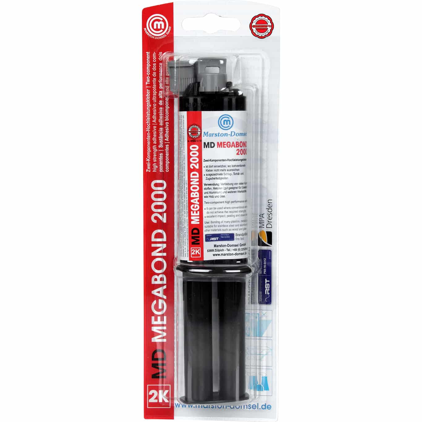 Marston-Domsel MD-Megabond 2000 2-Komponeten-Kleber 25g - Motorradzubehör - Werkstattzubehör