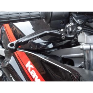 Mizu Bremshebel einstellbar/klappbar GP Alu AS-521 schwarz - Motorradteile & Ersatzteile - Lenker
