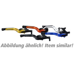 Mizu Bremshebel einstellbar/klappbar GP Alu AS-521 titan - Motorradteile & Ersatzteile - Lenker