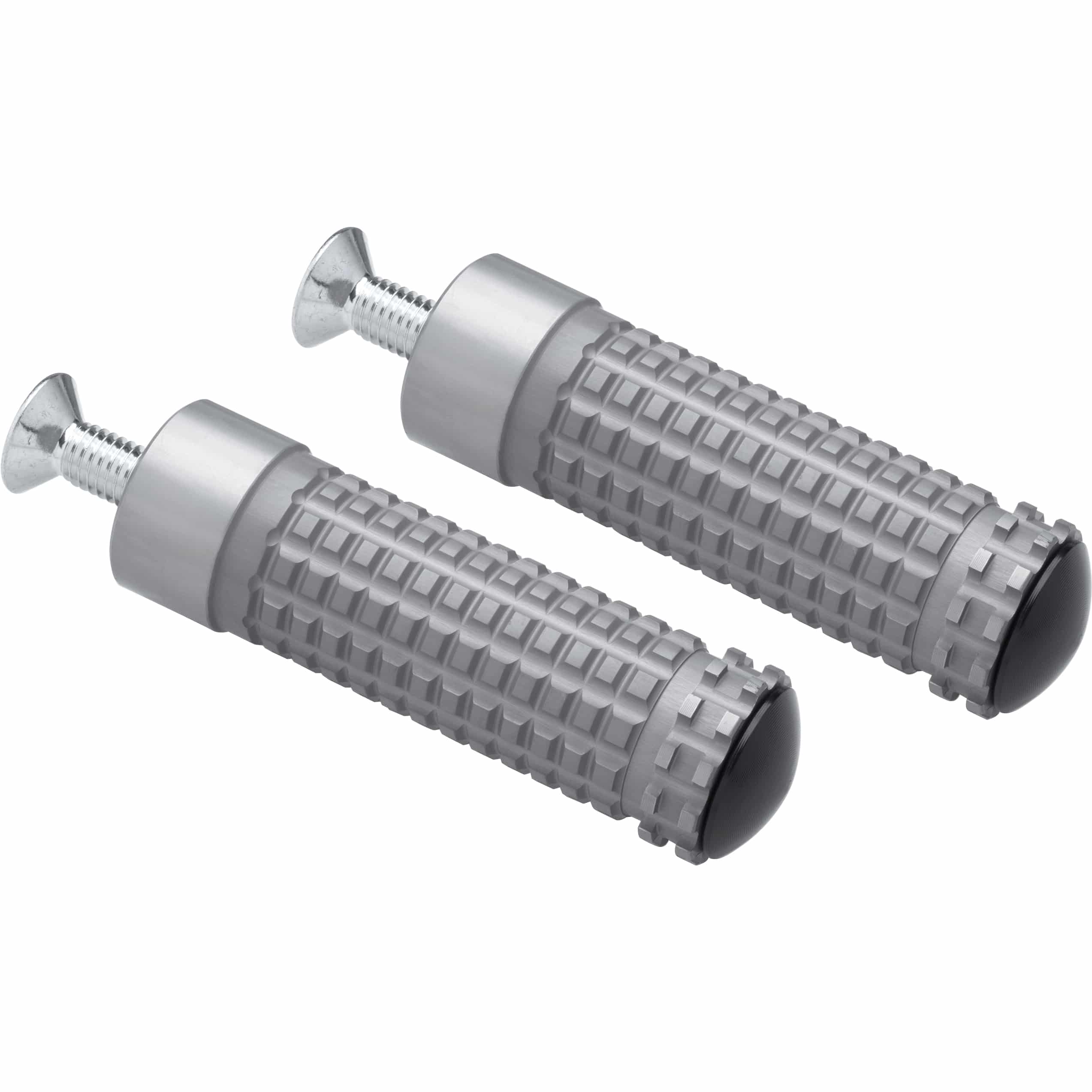 Mizu Ersatzteil Fußrastenpaar Flex Race silber - Motorradteile & Ersatzteile - Fußrasten & Hebel