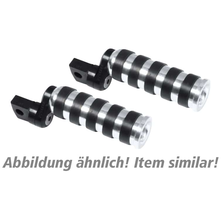 Mizu Fußrastenpaar Flex Custom 33mm Beifahrer für Harley alt - Motorradteile & Ersatzteile - Fußrasten & Hebel