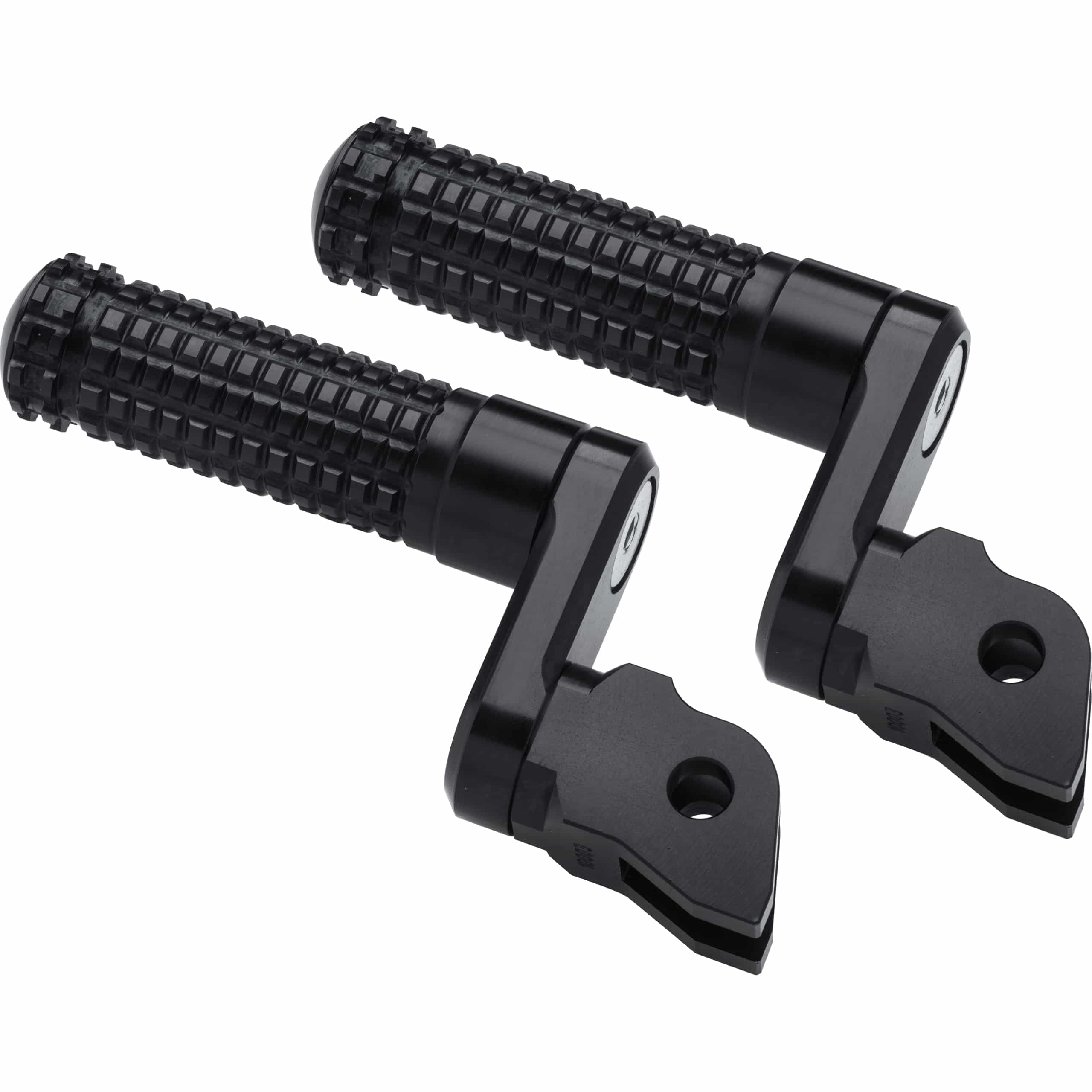 Mizu Fußrastenpaar Flex Race 33mm f. Fahrer schwarz/schwarz 10003 - Motorradteile & Ersatzteile - Fußrasten & Hebel