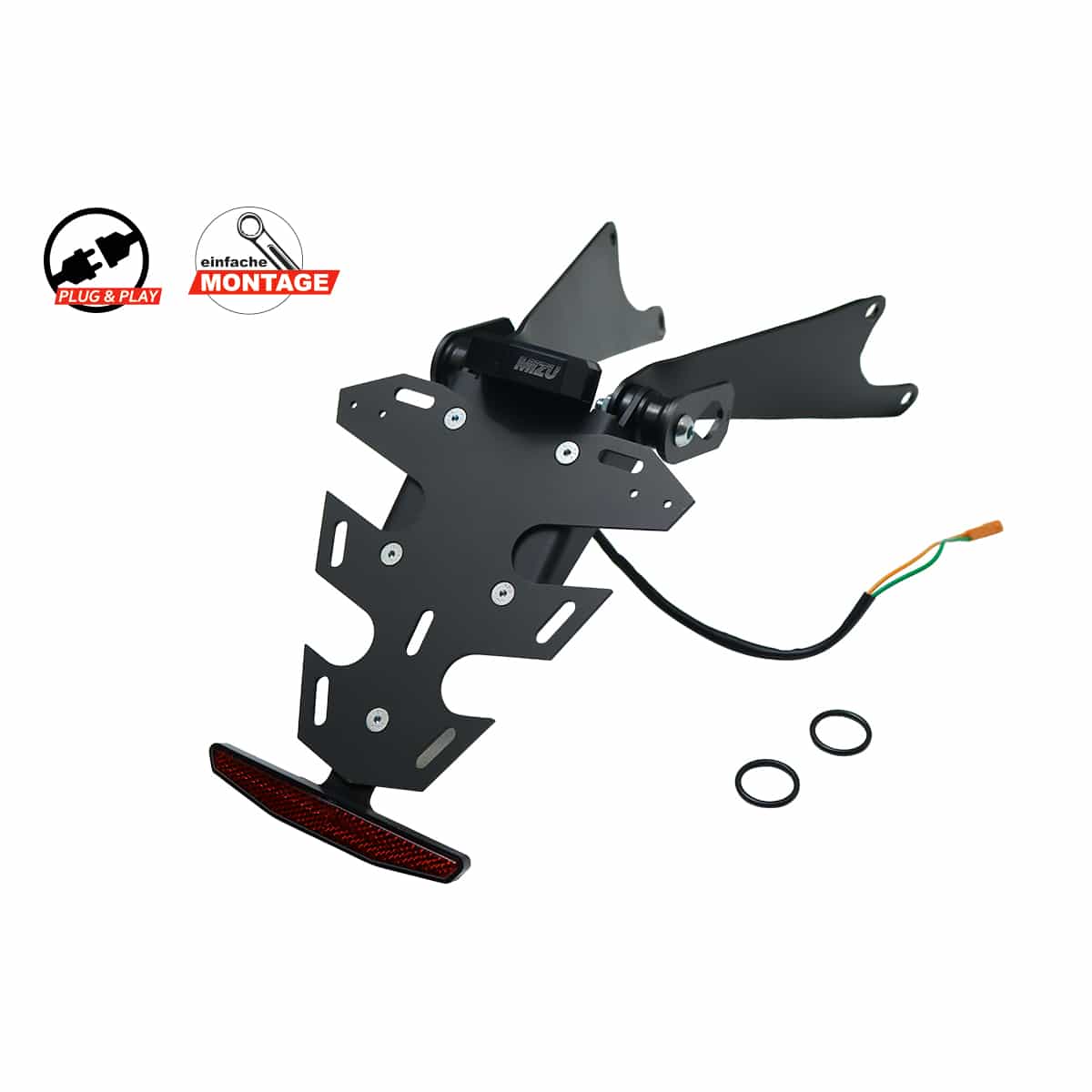 Mizu Kennzeichenhalter Plug & Play CH für CB 1000 Hornet /SP - Motorradteile & Ersatzteile - Anbauteile
